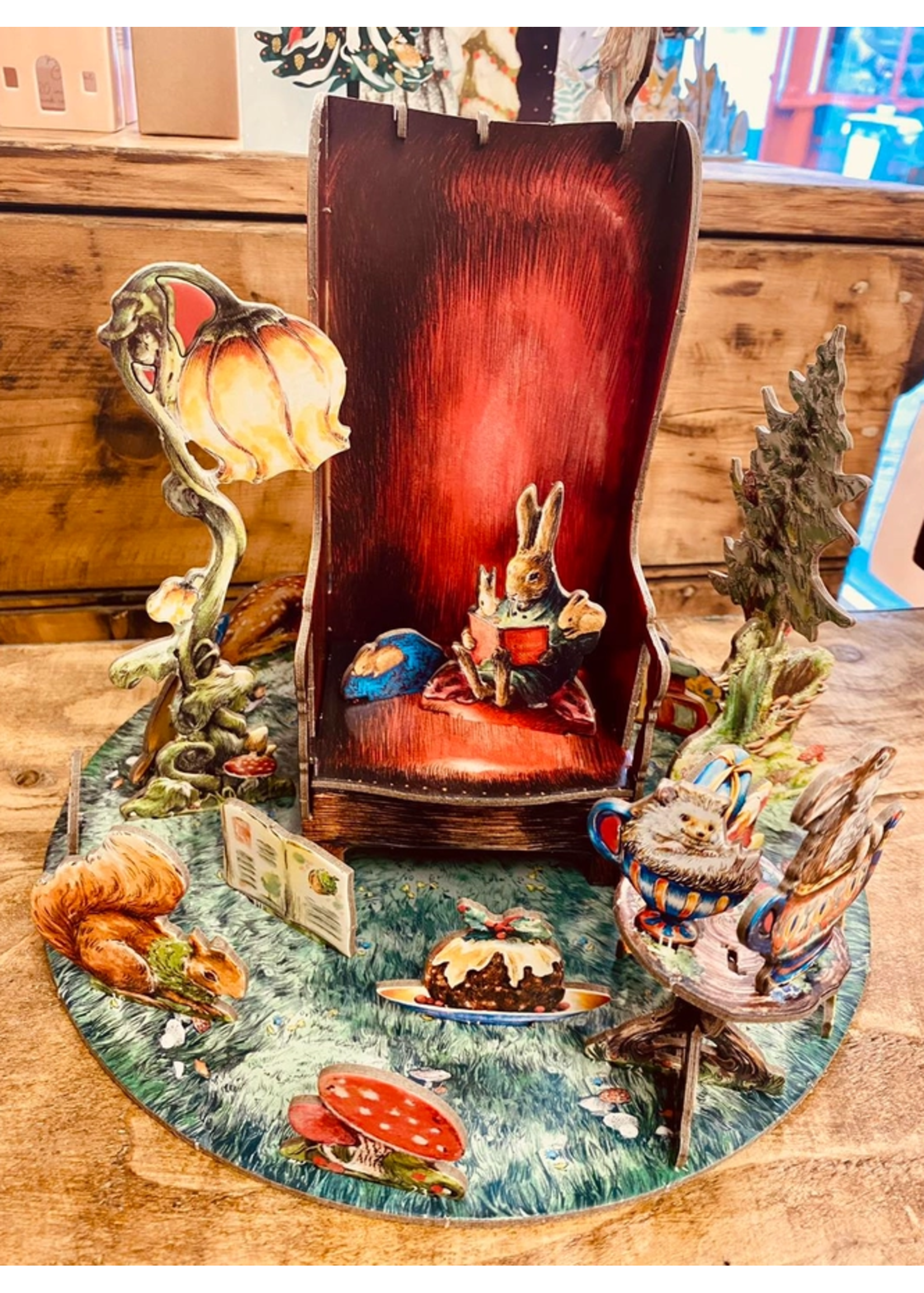 Roger La Borde Rabbit Storytime Christmas Pop & Slot 3D Advent