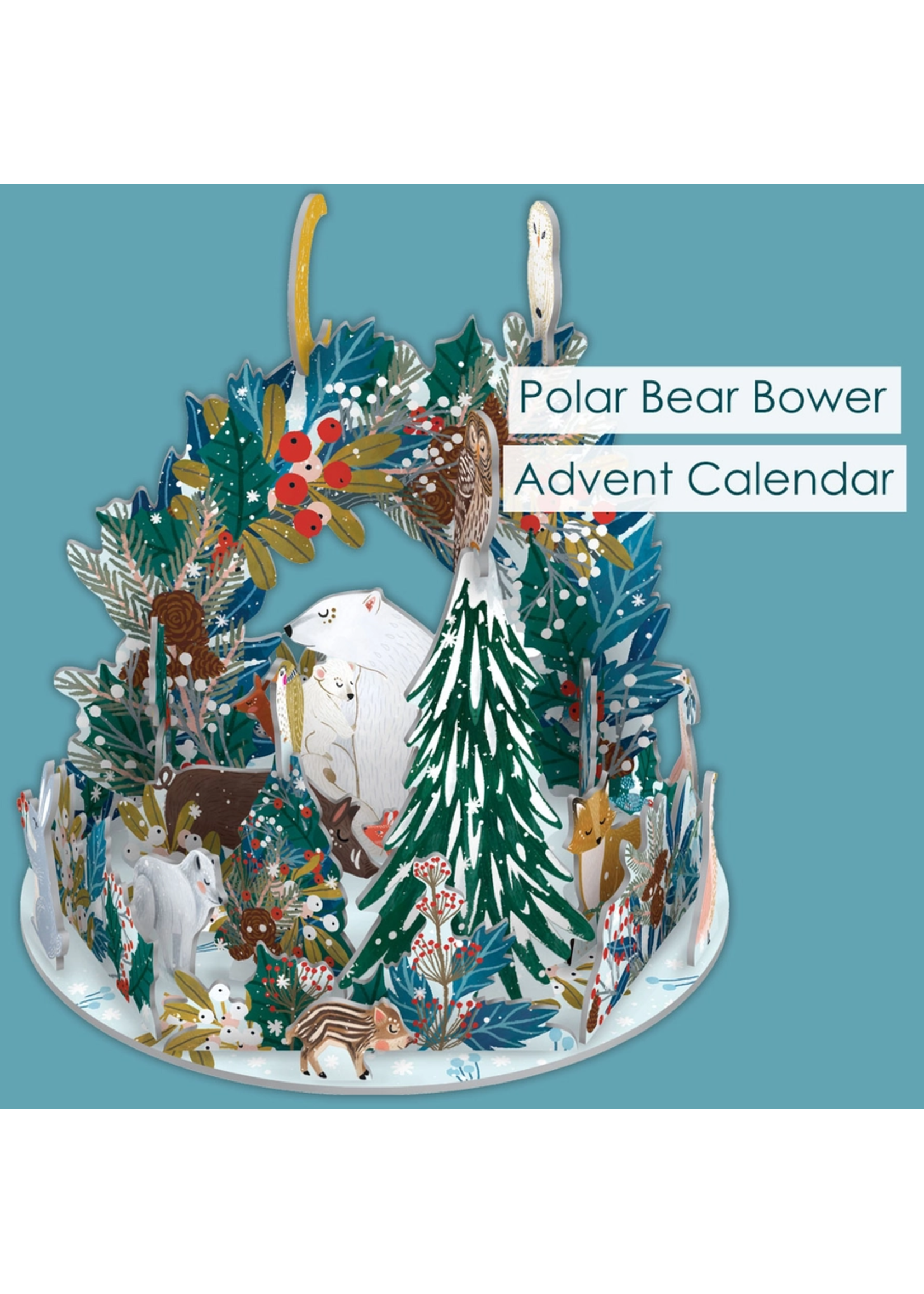 Roger La Borde Polar Bear Bower Advent Pop & Slot Advent Large