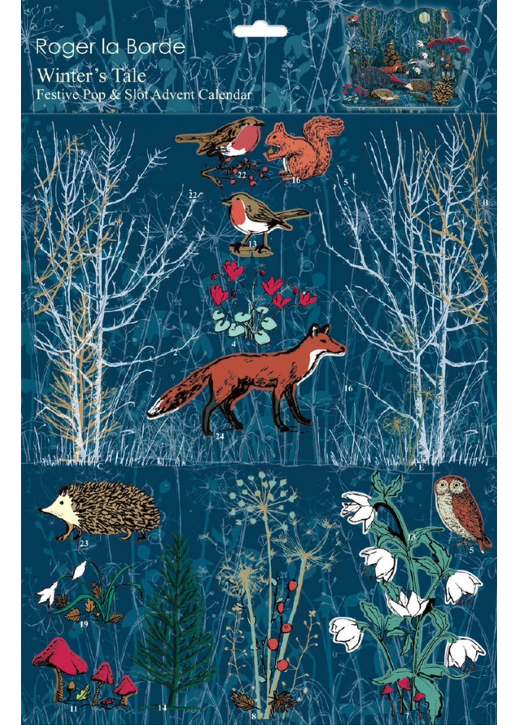 Roger La Borde Winter's Tale Pop & Slot Advent Large