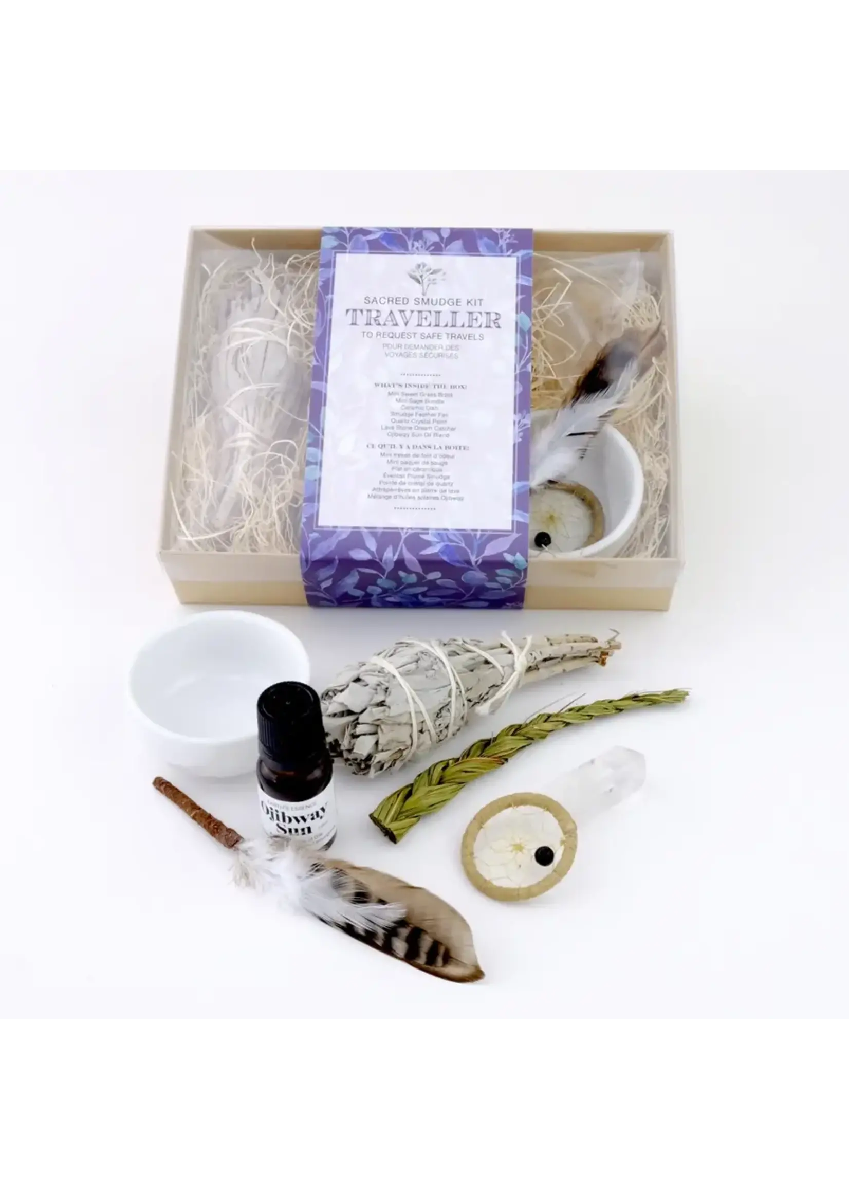 Monague Smudge Kit for Travelling