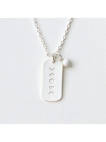 Scout Intention Charm Necklace - Harmony Howlite/Silver