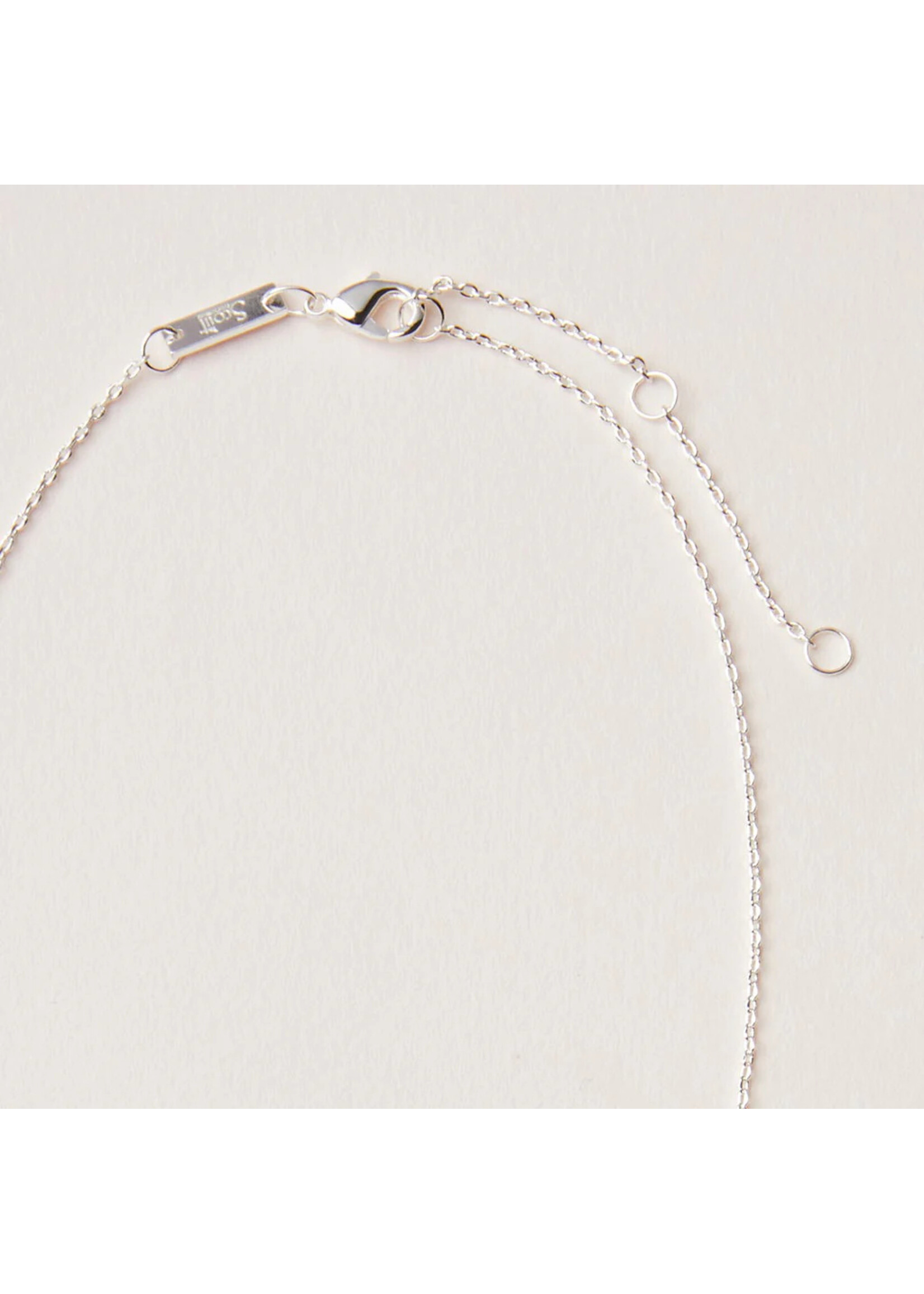 Intention Charm Necklace - Harmony Howlite/Silver