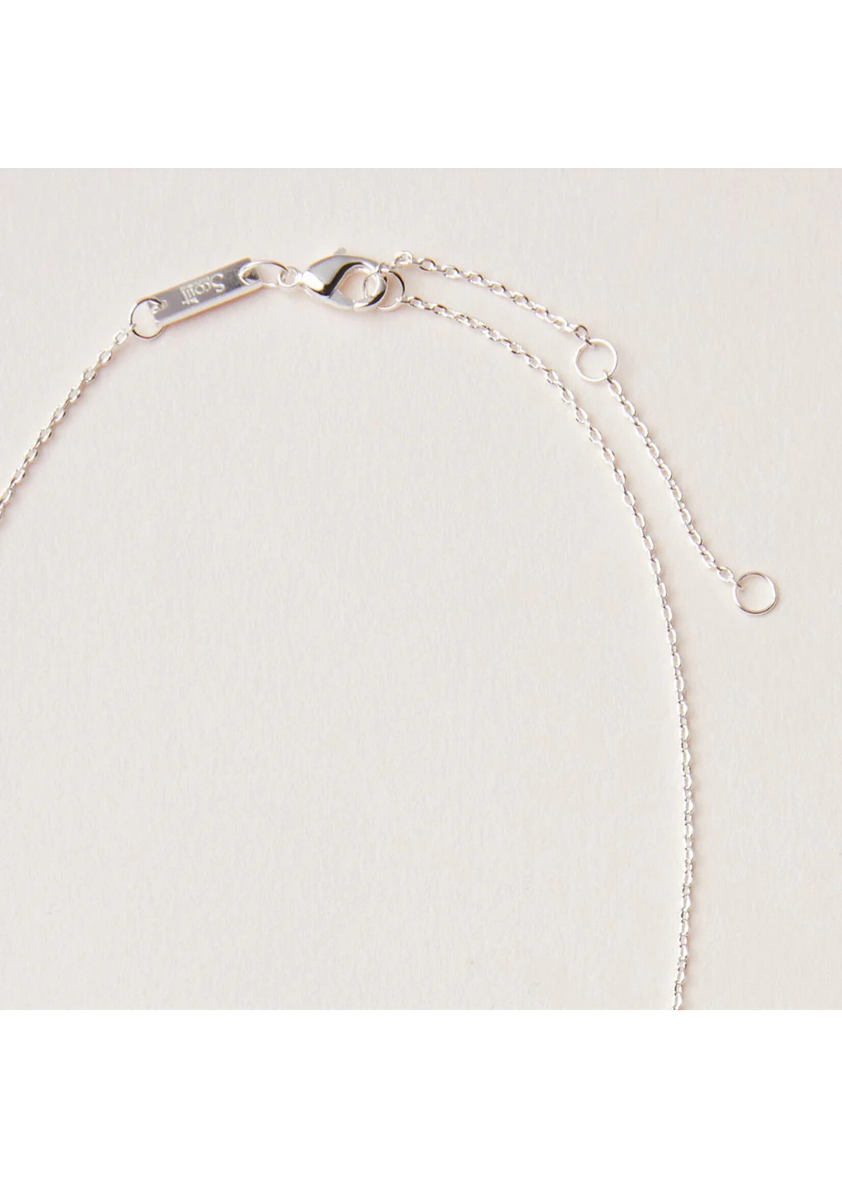 Scout Intention Charm Necklace - Harmony Howlite/Silver