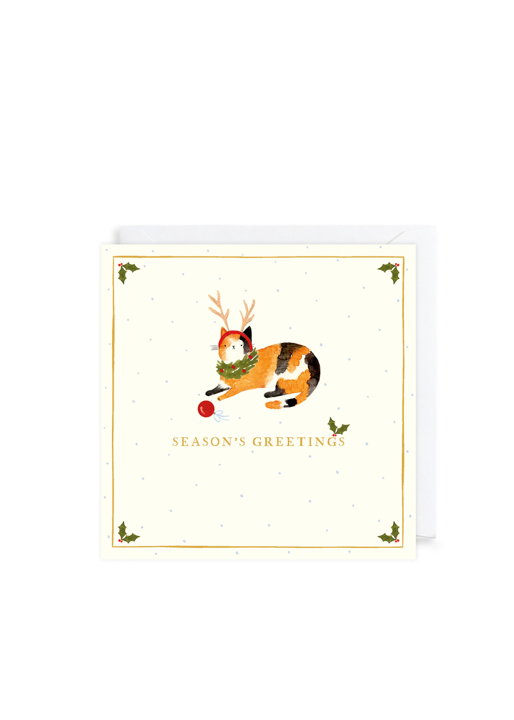 N&Q Christmas Cards Cats Christmas 10ct