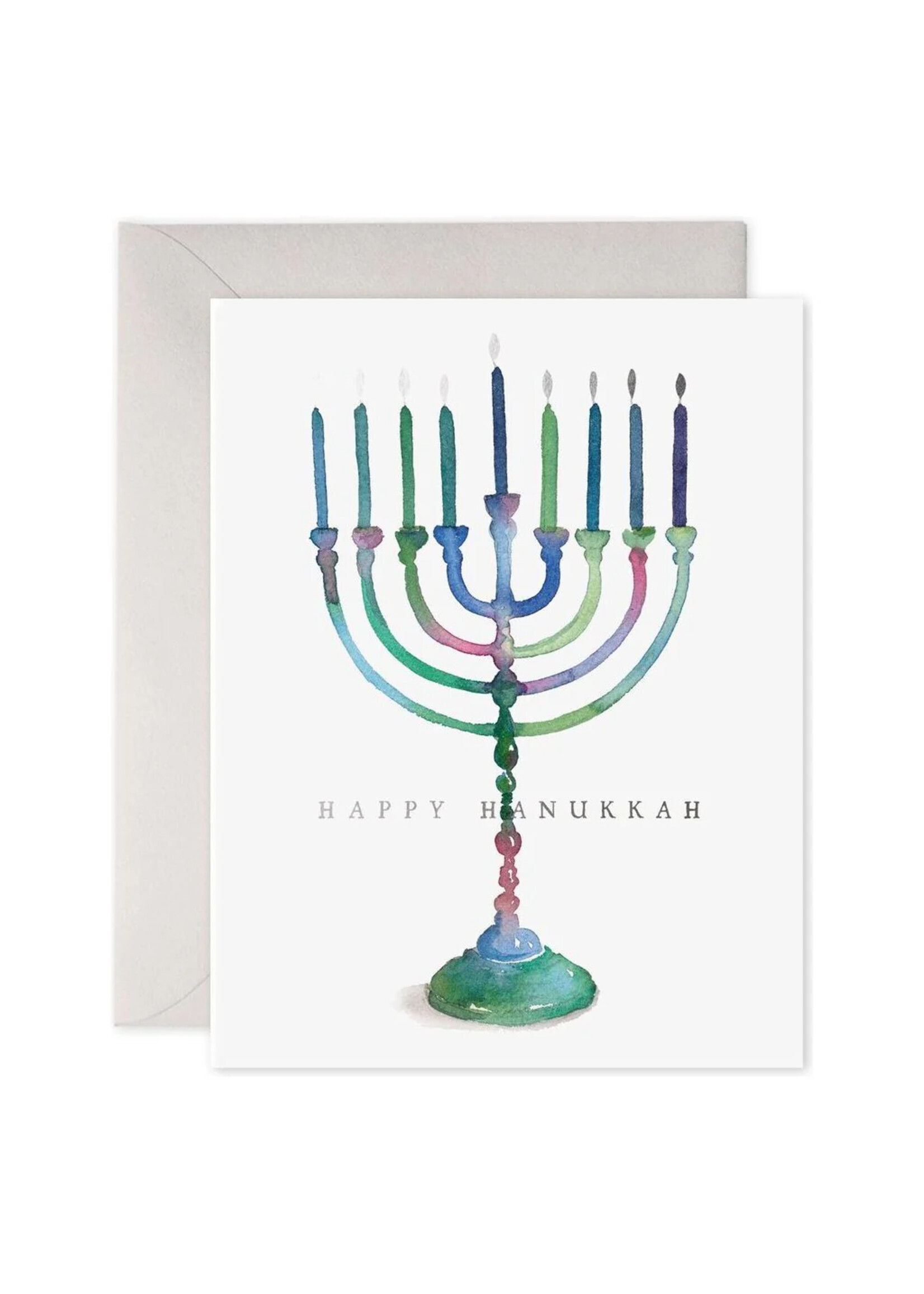 Card HANBOX Colorful Menorah