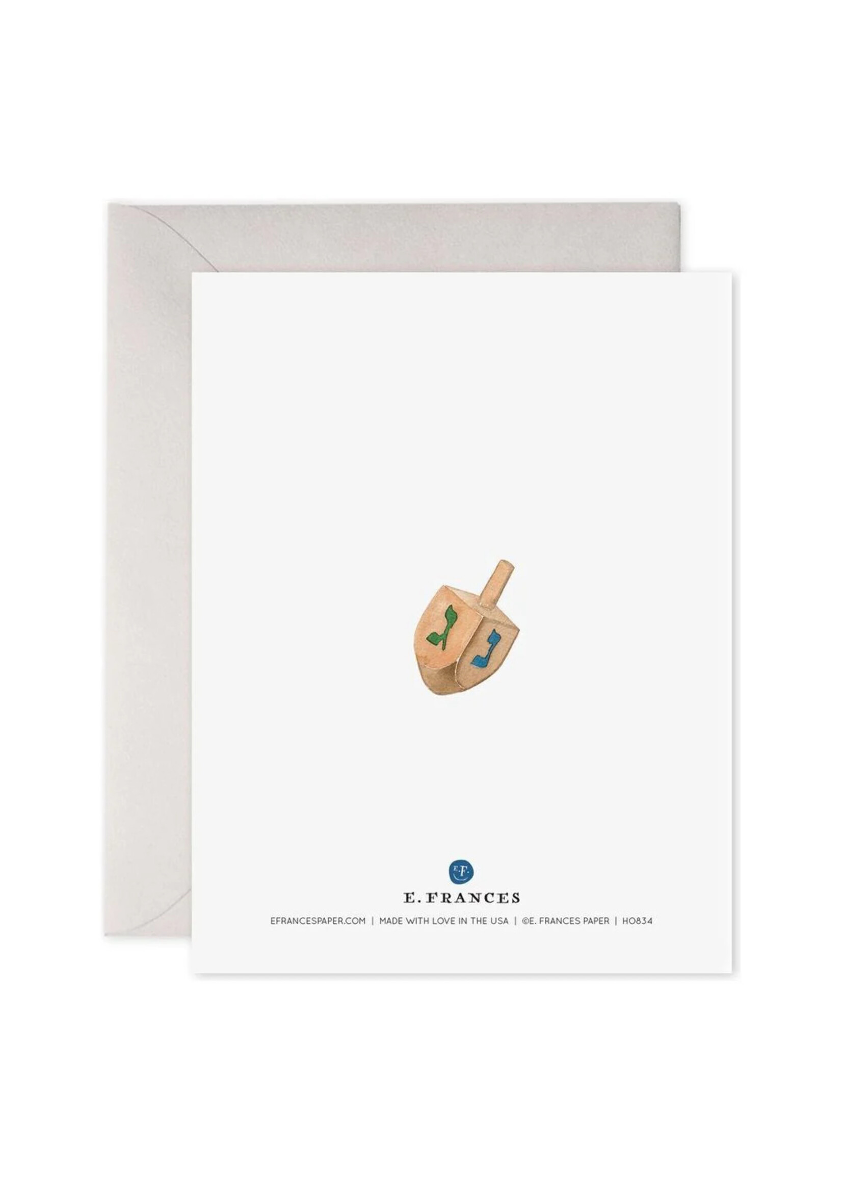 Card HANBOX Colorful Menorah