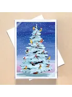Cards Boxed Birdies Tree