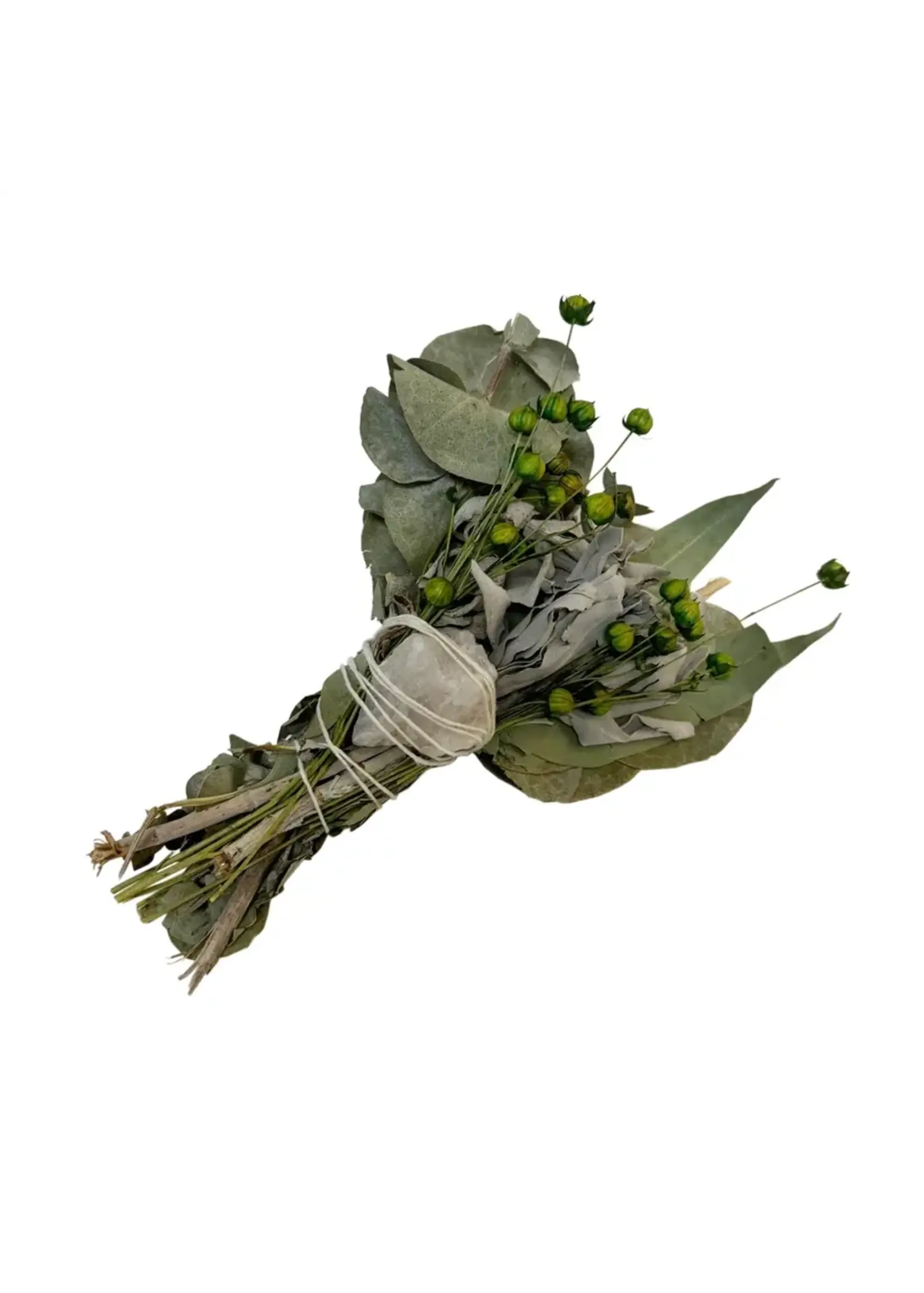 Smudge Sage Wand Eucalyptus 6"