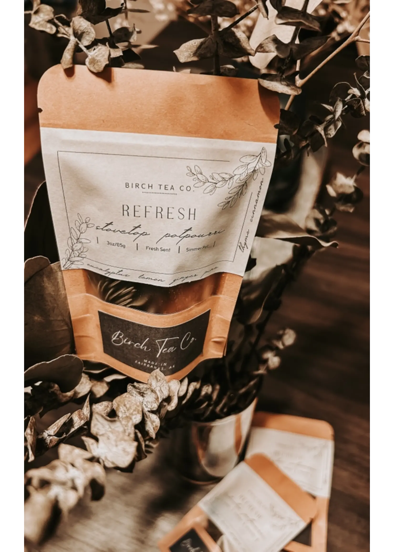 Birch Tea Refresh Potpourri Stovetop Kit