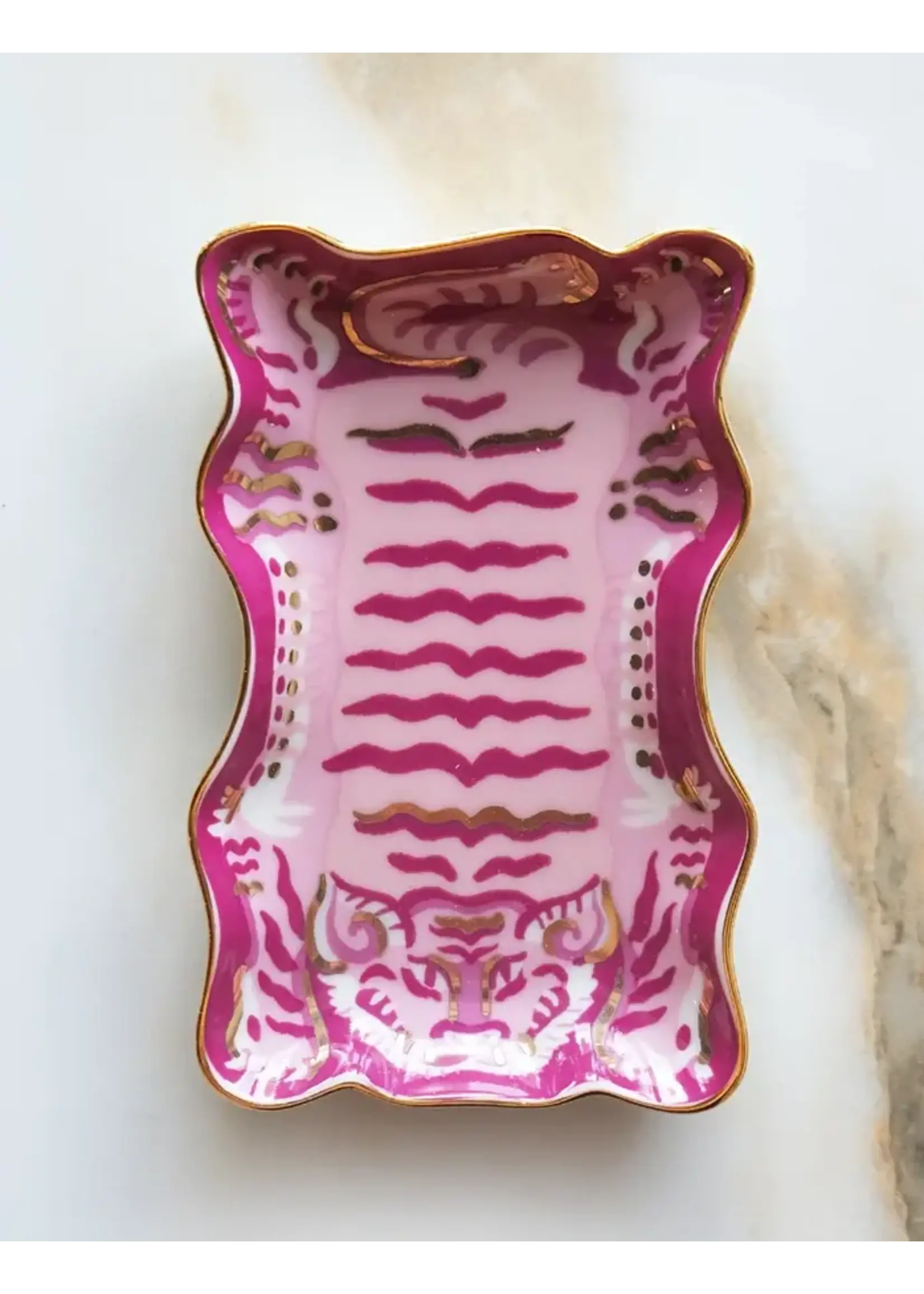 Tibetan Tiger Trinket Dish