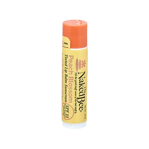 Naked Bee Orange Blossom Honey Tinted Lip Balm Peach Blossom - Elysian ...