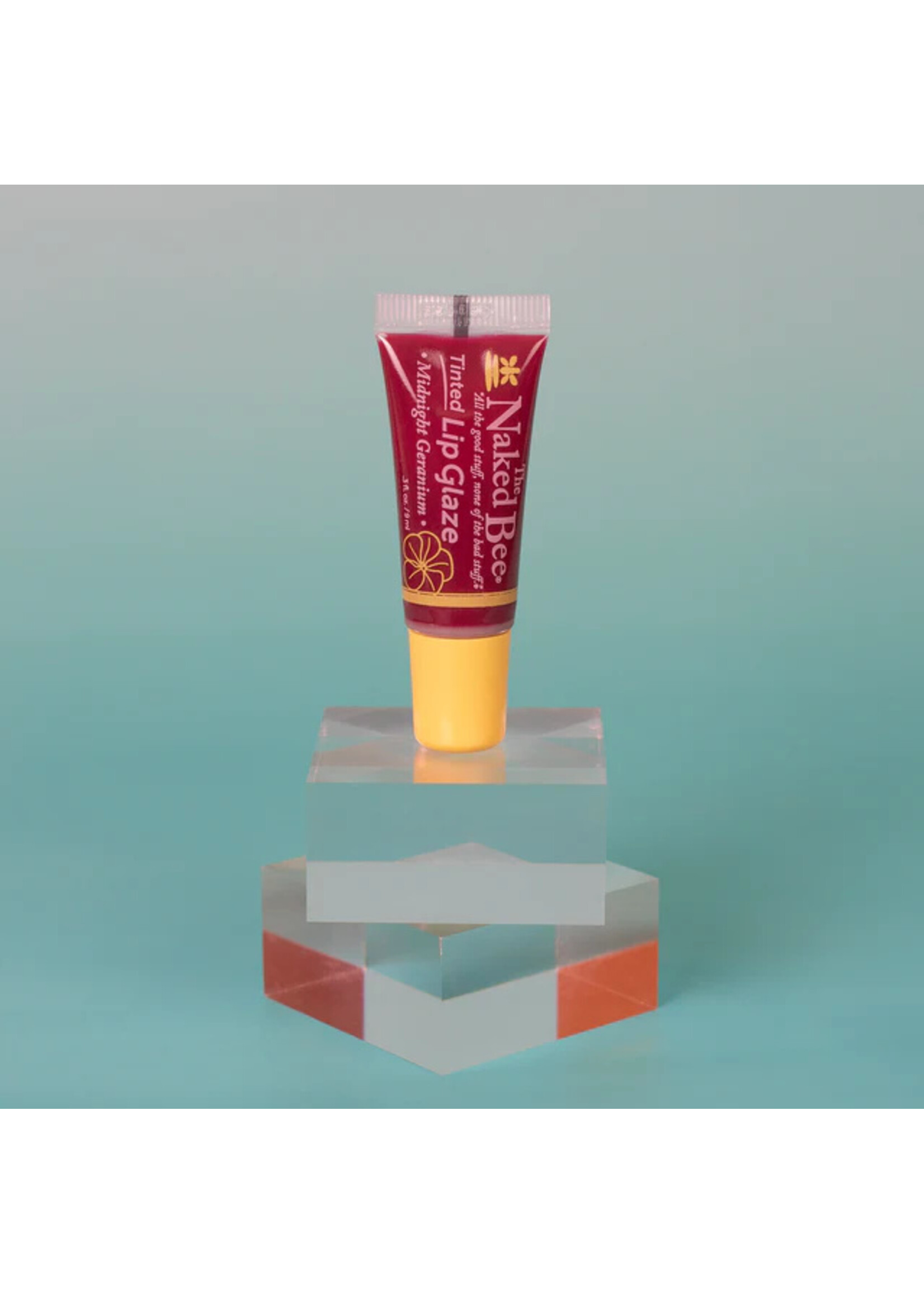 Naked Bee Lip Glaze Orange Blossom Honey Midnight Geranium