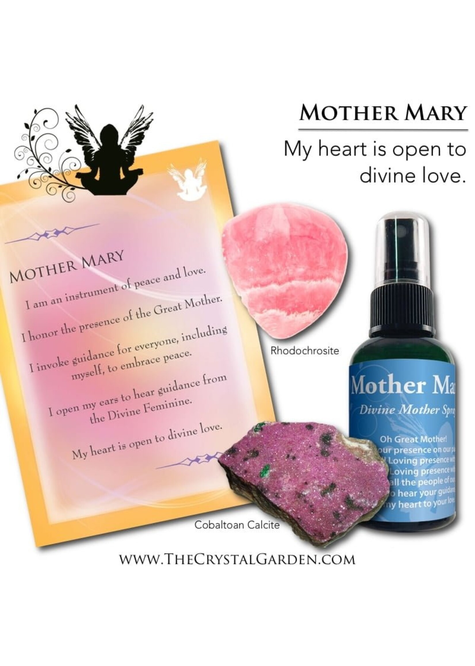 Crystal Garden Mother Mary Spray 2 oz