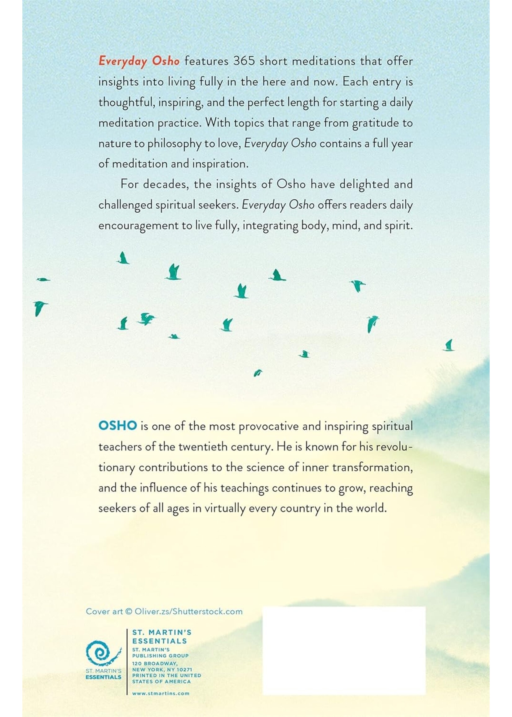 Everyday Osho - 365 Meditations for the Here and Now