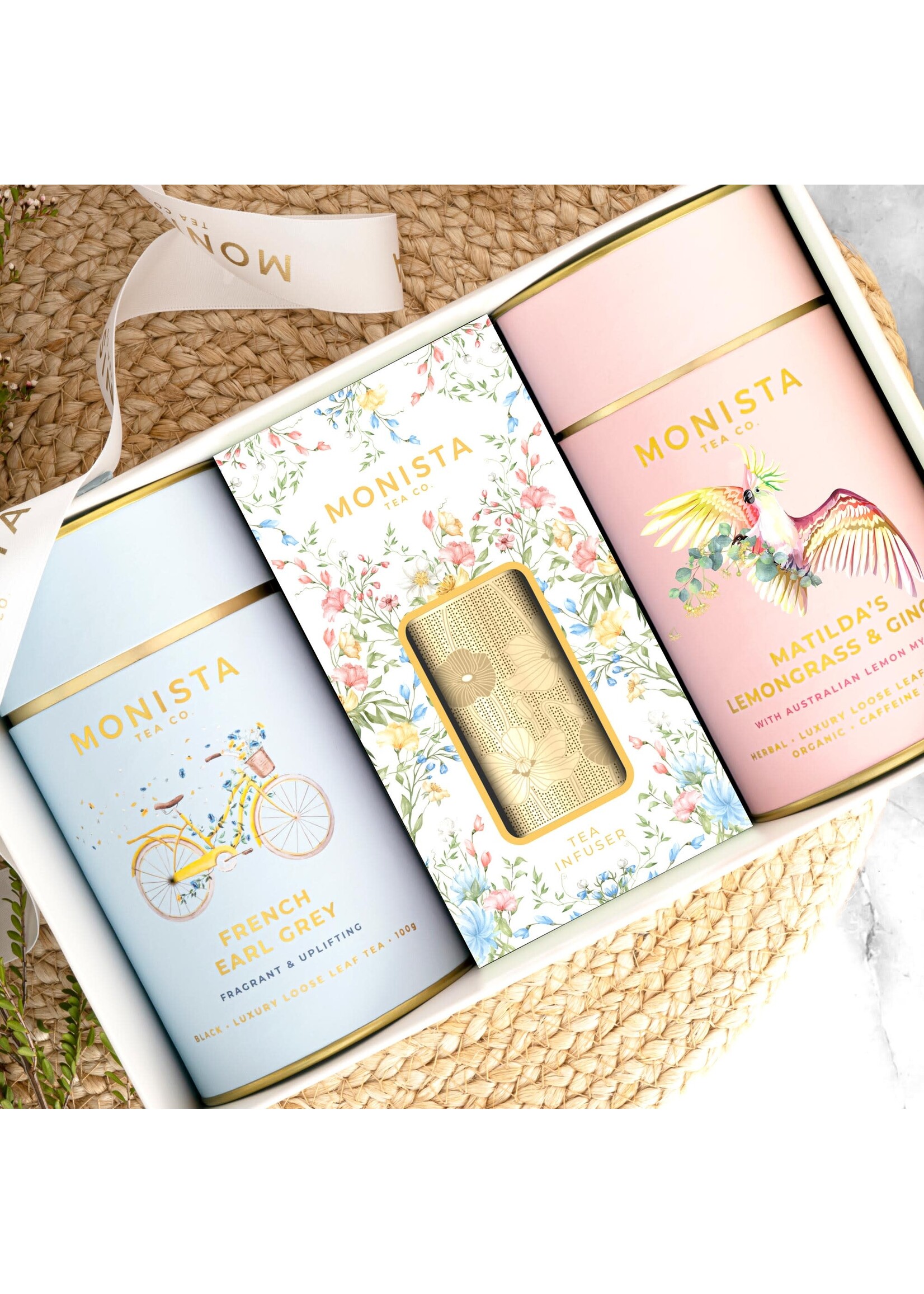 Monista Tea For A Lady 2 Teas/ 1 Infuser