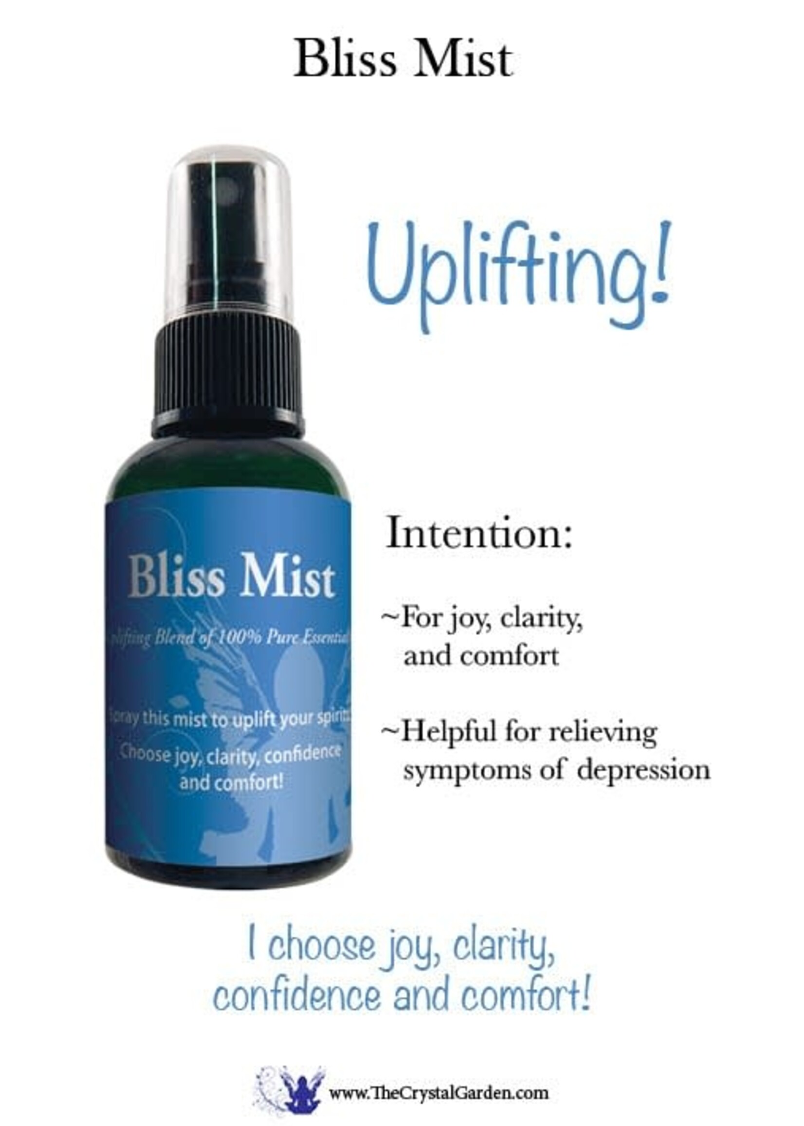 Crystal Garden Bliss Mist Spray | 2 oz