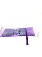 Sonoma Eye Pillow Lavender Embroidered Lilac