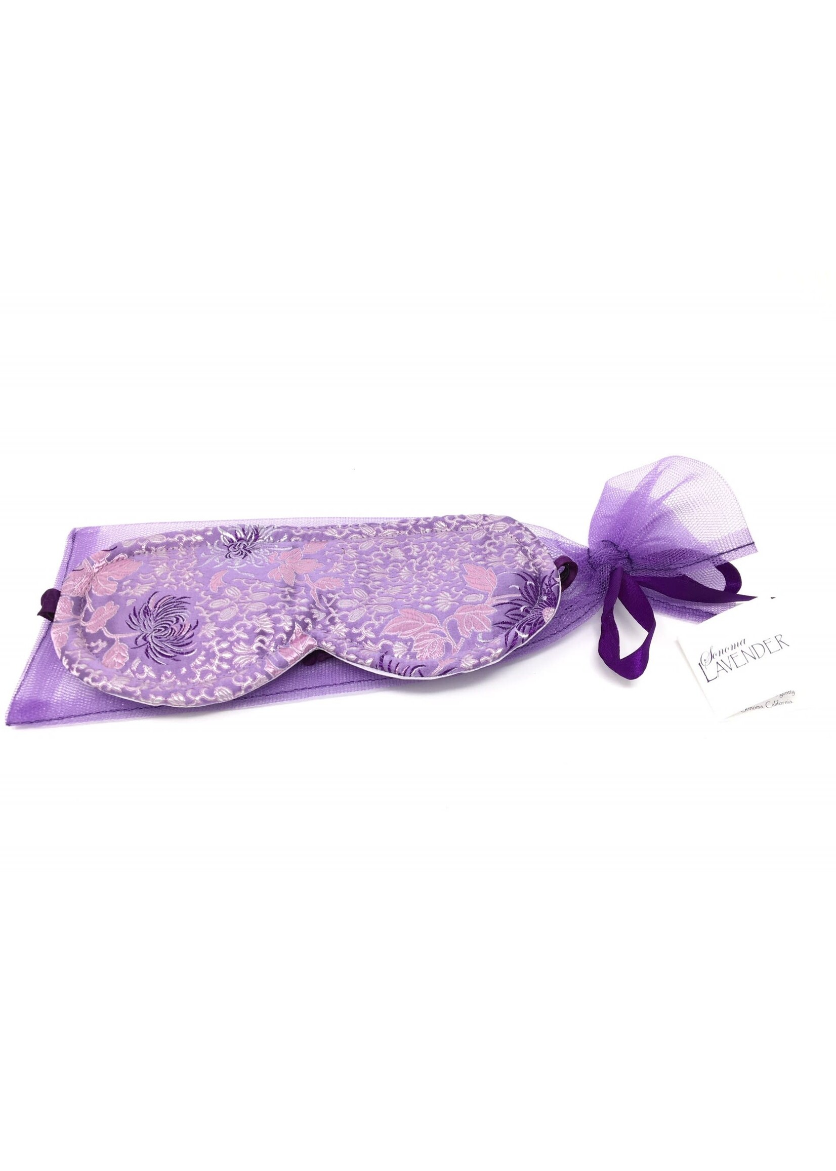 Sonoma Sleep Mask Lavender Chrysanthemum Silk