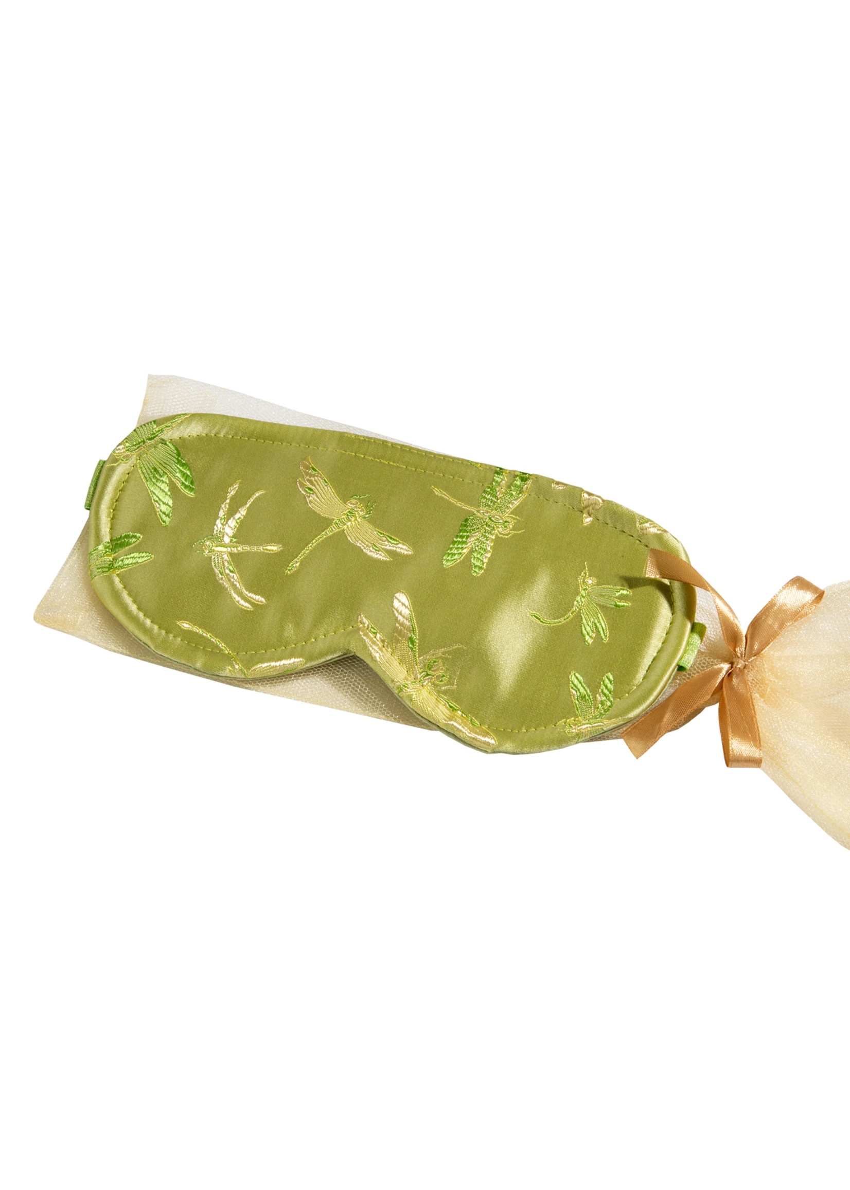 Sonoma Sleep Mask Spring Green Dragonfly