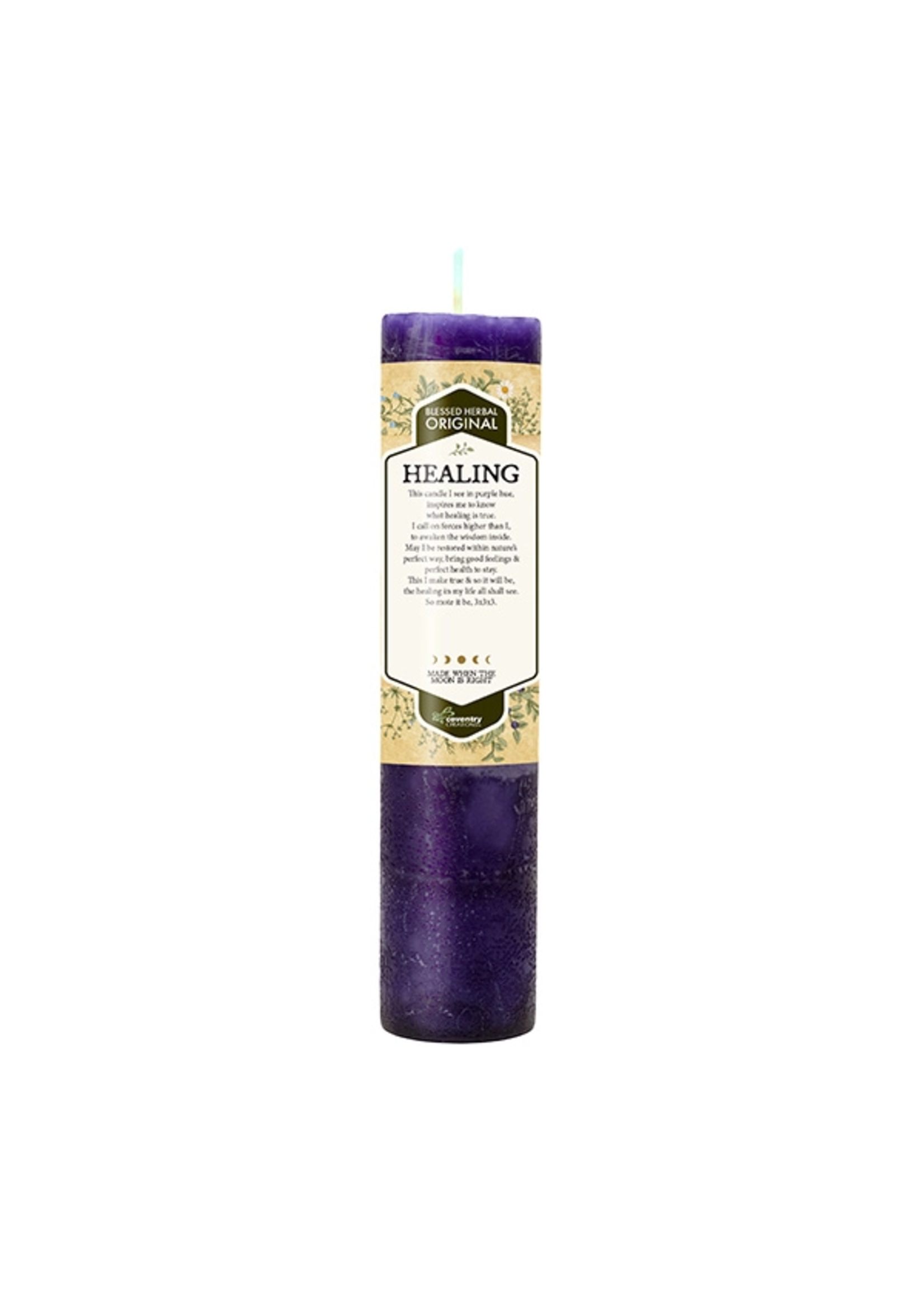 Coventry Creations BLESSED HERBAL Candle Heart