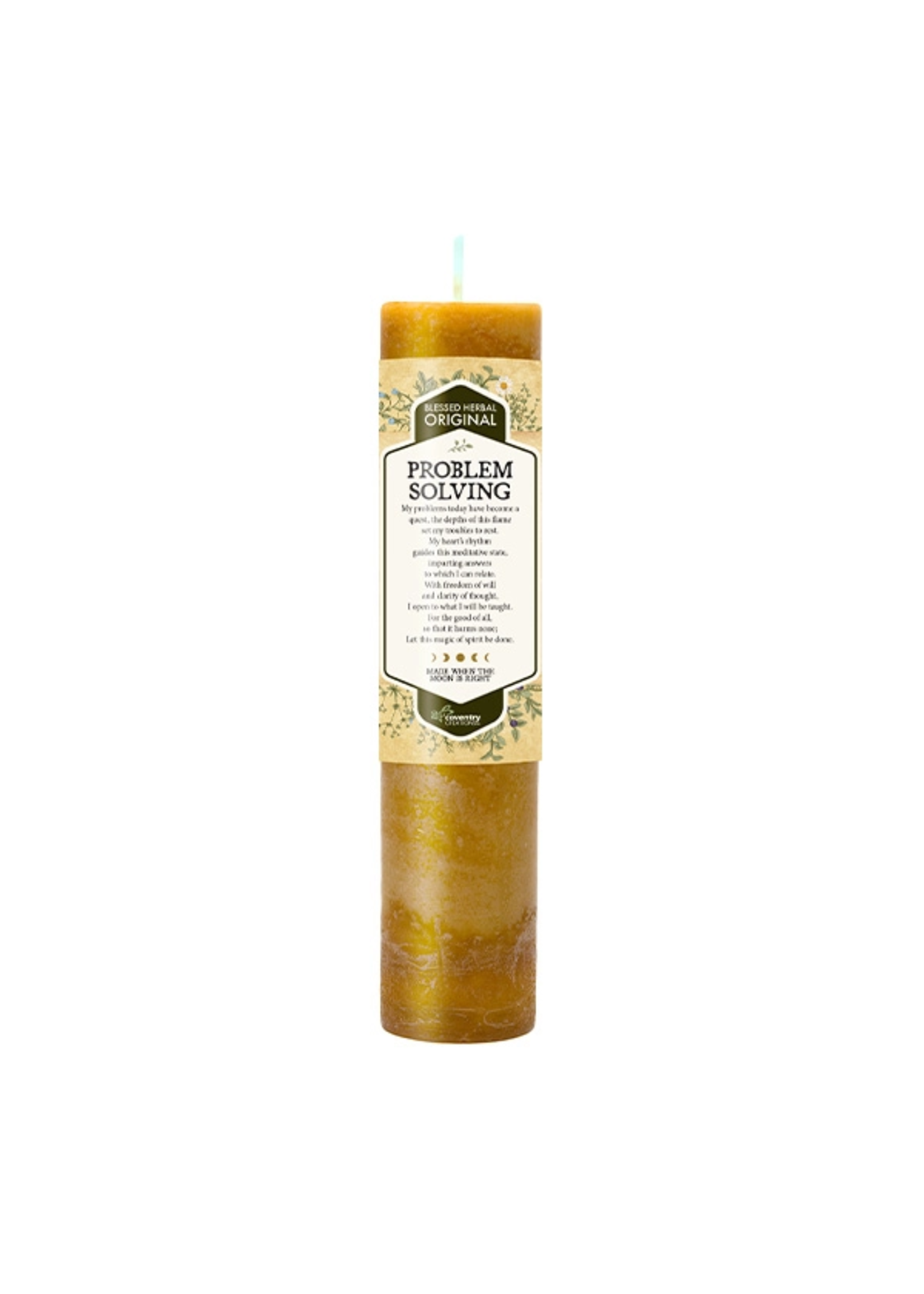 Coventry Creations BLESSED HERBAL Candle Problem Solving