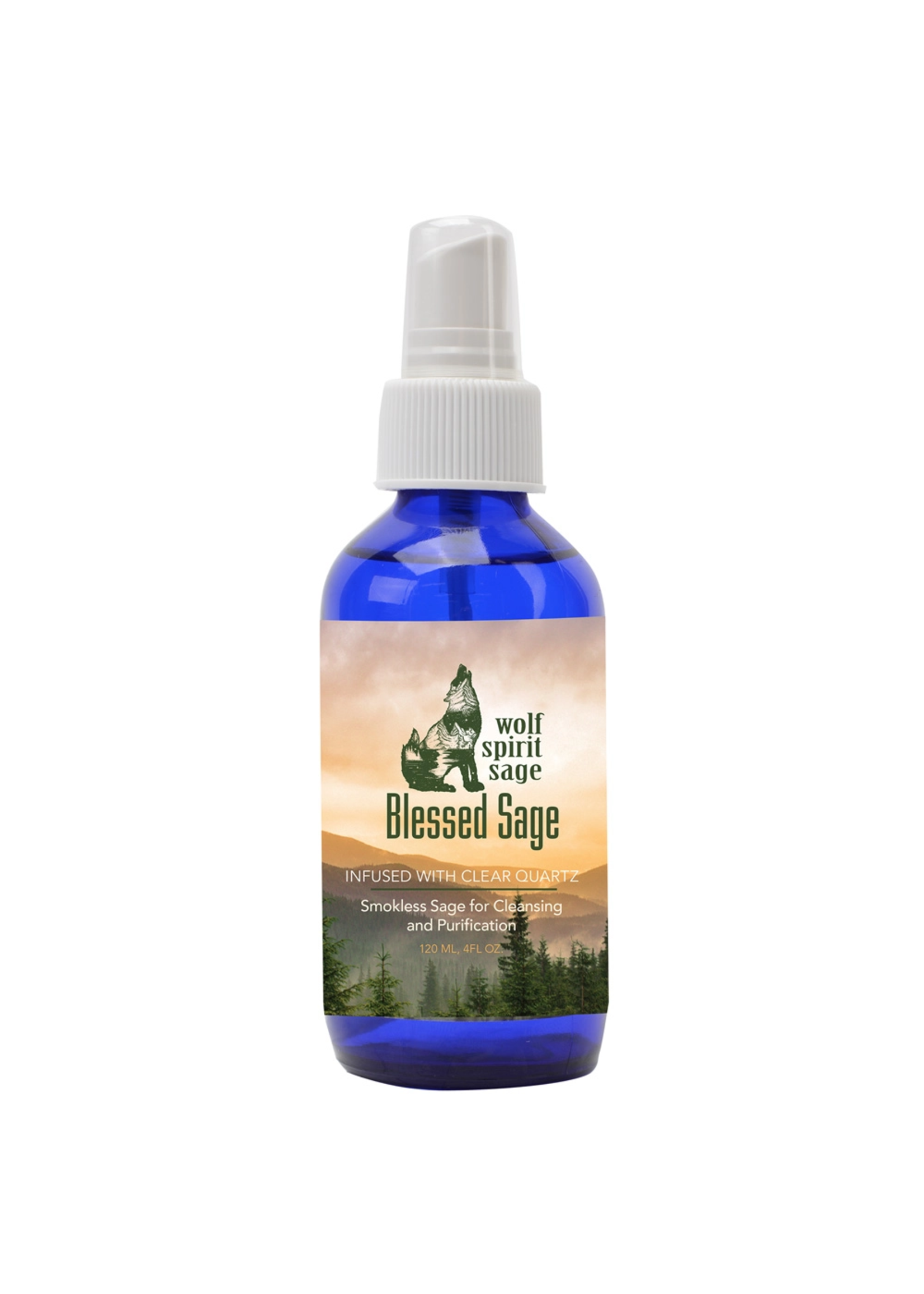 Wolf Spirit Blessed Sage Spray