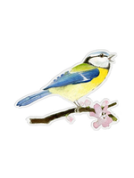 Felix Doolittle Blue Tit Songbird Sticker