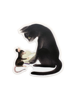 Felix Doolittle Book Club Sticker