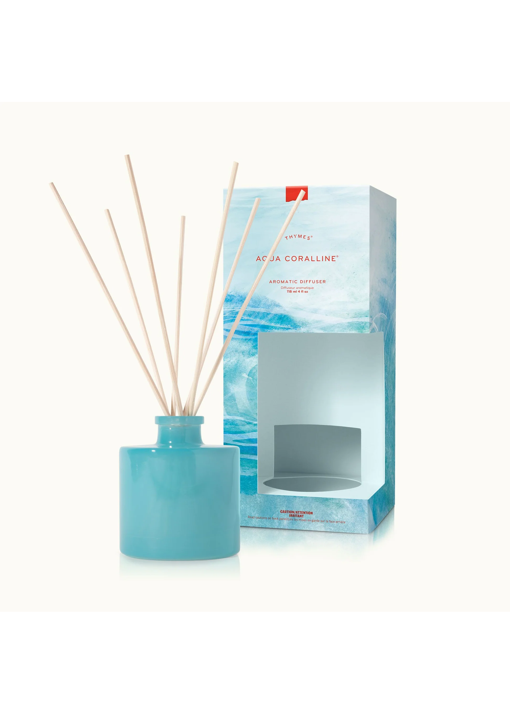 Thymes Aqua Coralline Reed Diffuser Set