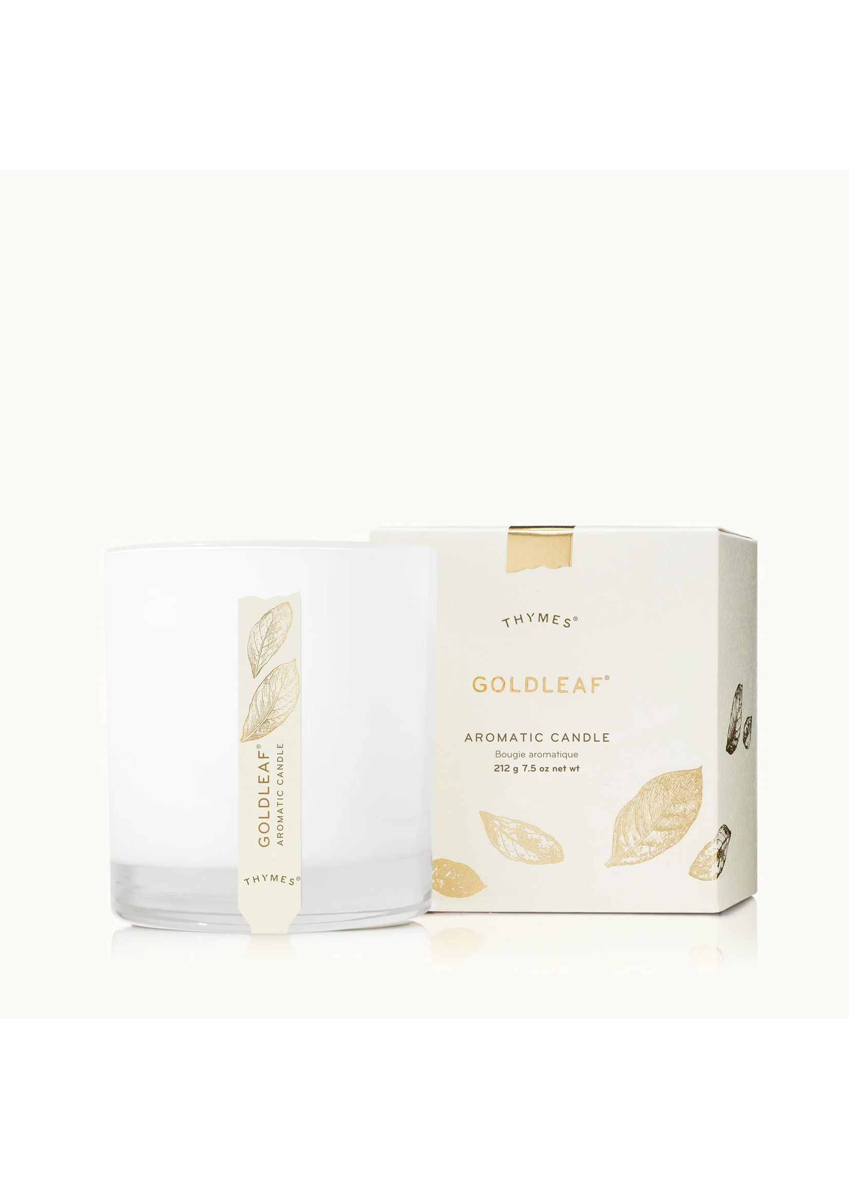 Thymes Goldleaf Poured Candle 7.5oz