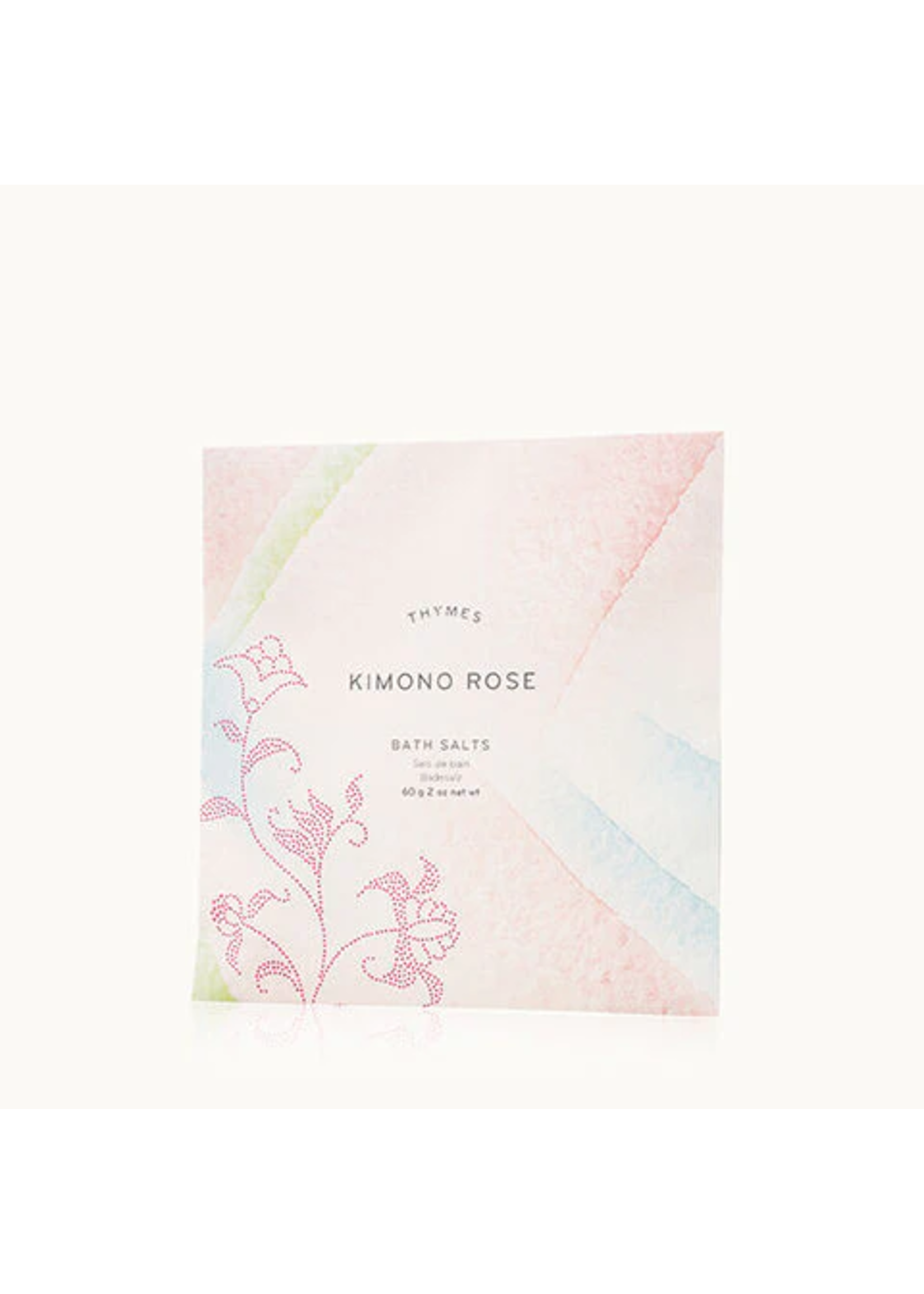 Thymes Kimono Rose Bath Salts Envelope