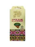 Native Soul Incense White Sage & Lavender Backflow Cone