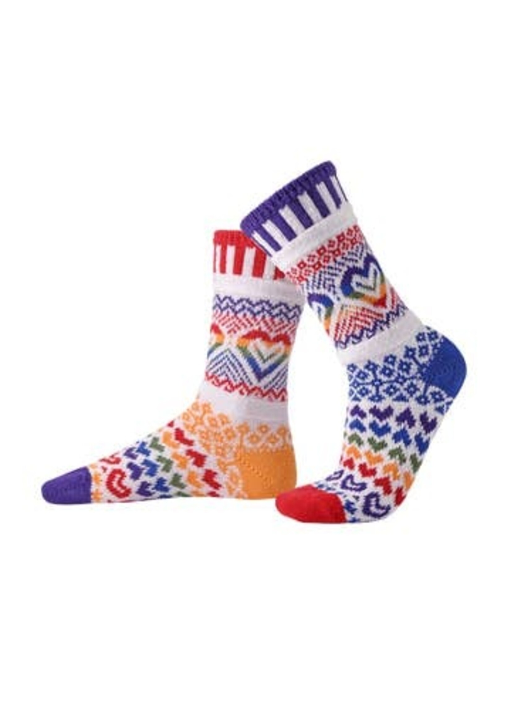 Solmate Socks Love Socks Adult Crew Md