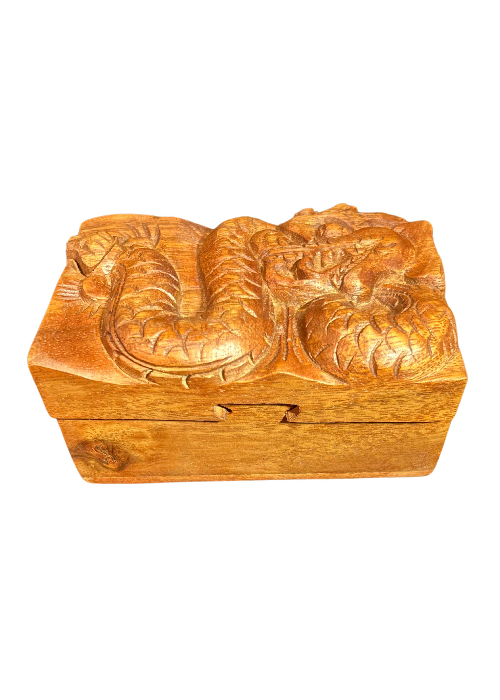 Wooden Puzzle Box Dragon