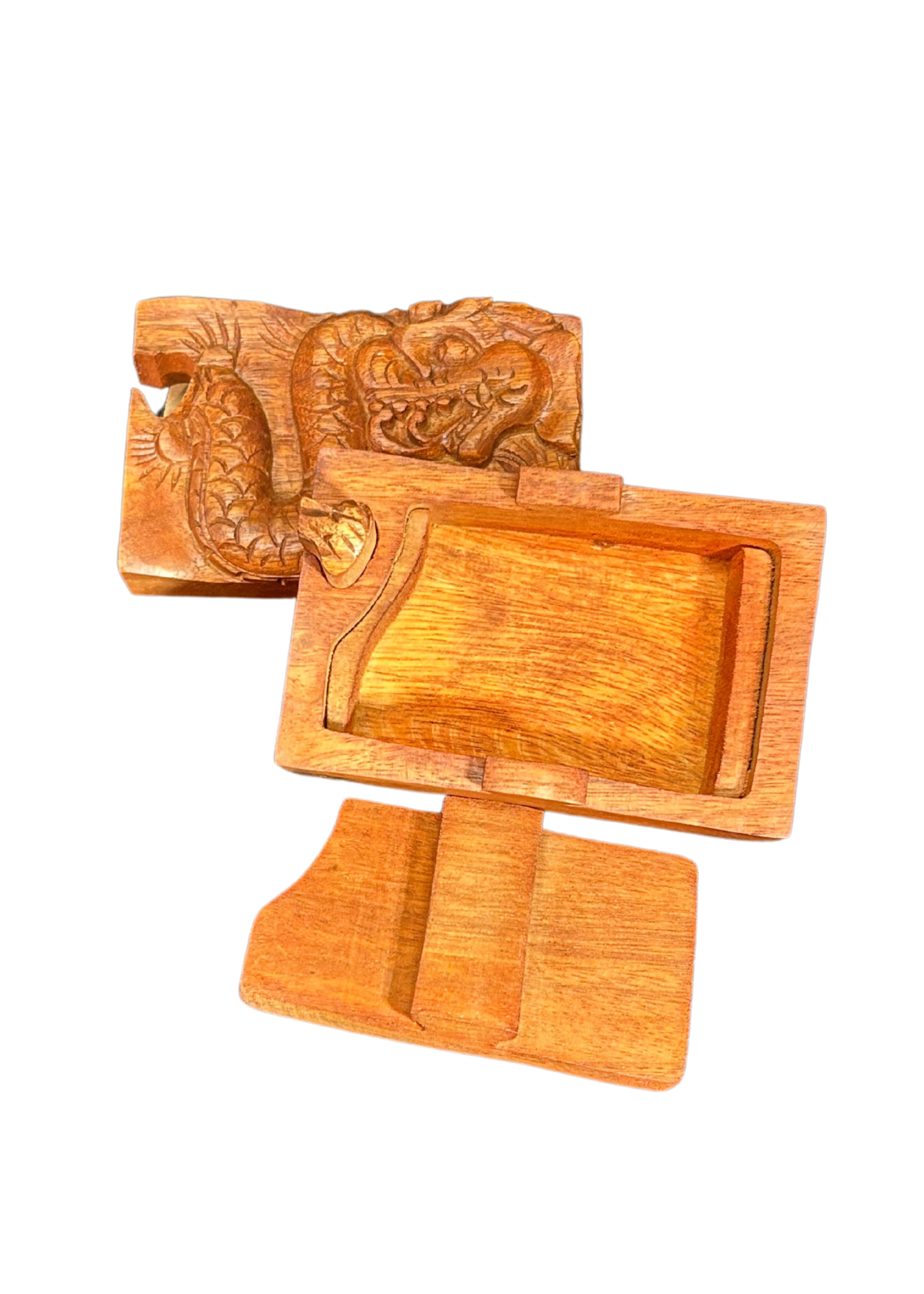 Wooden Puzzle Box Dragon
