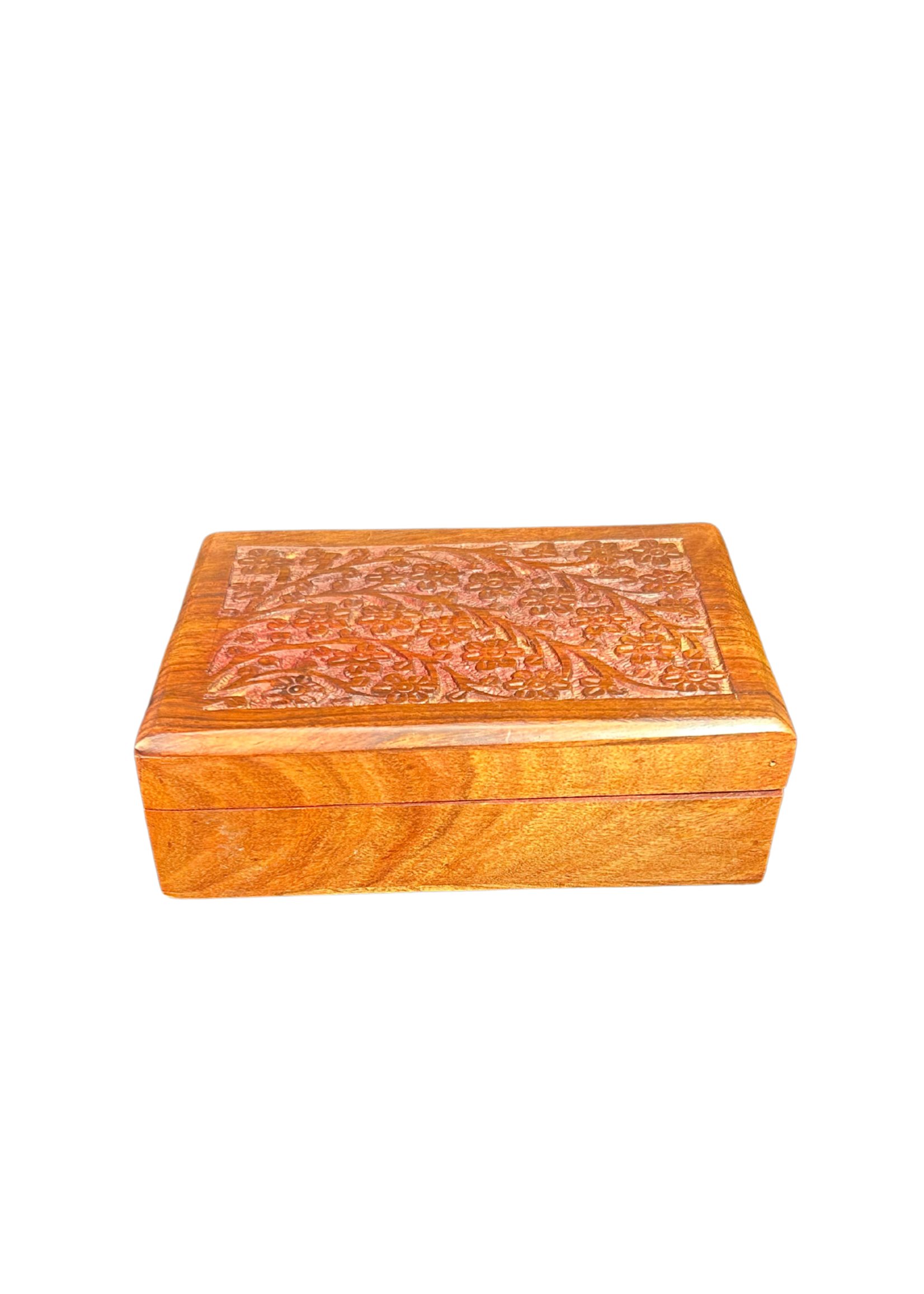Wooden Hamsa Box