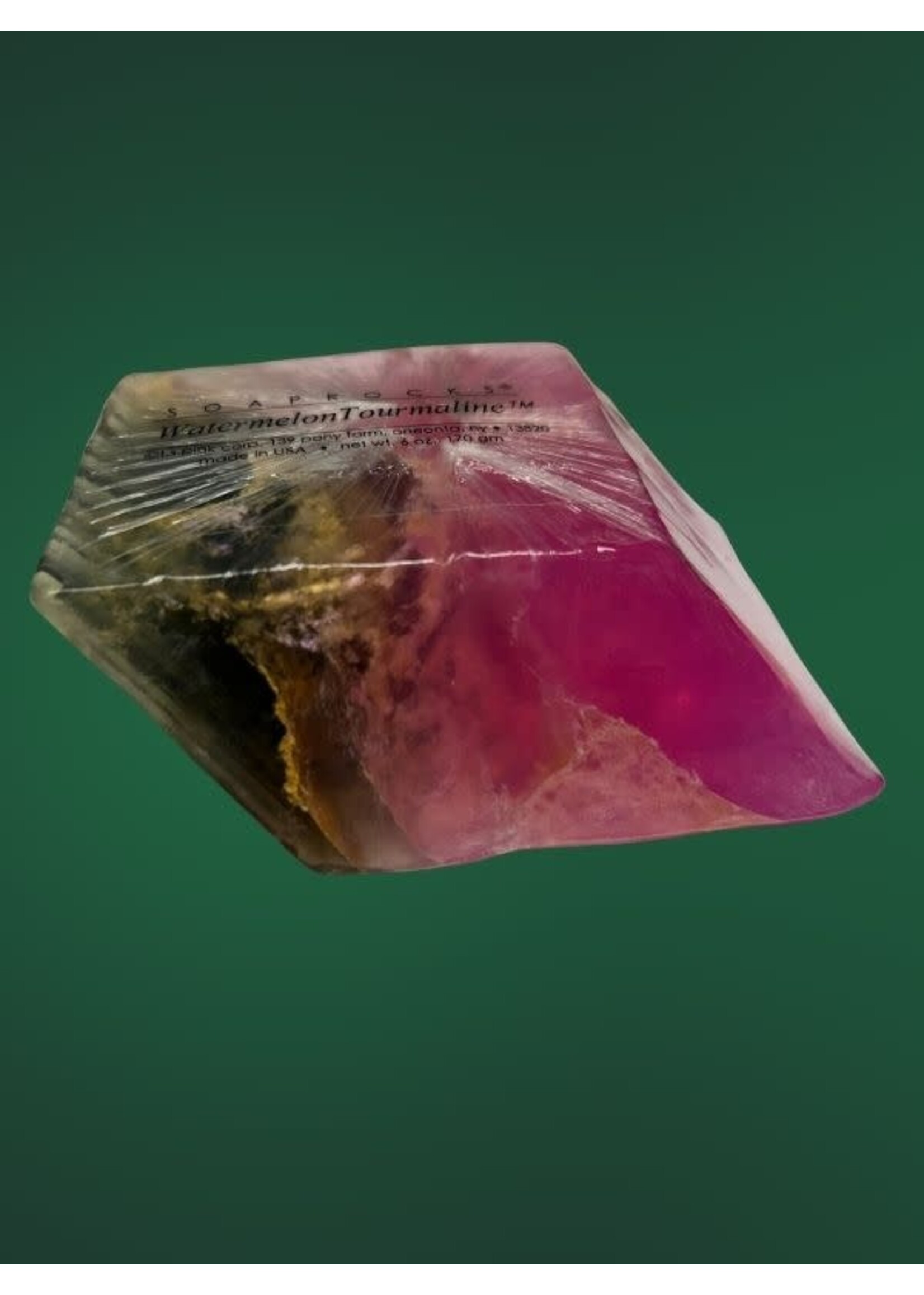 SoapRock Large Watermelon Tourmaline