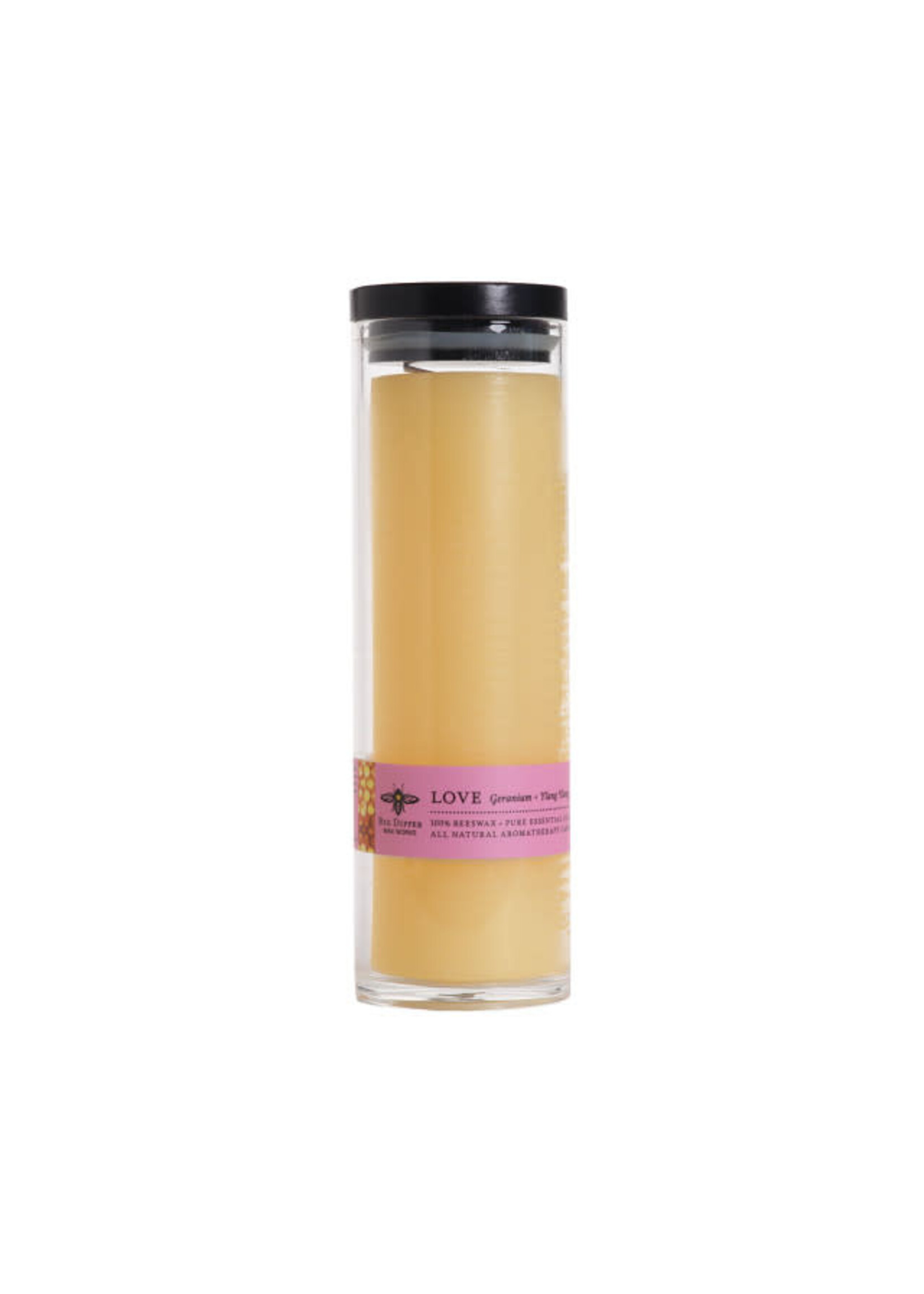 Candle Sanctuary Glass Love 12.5 oz