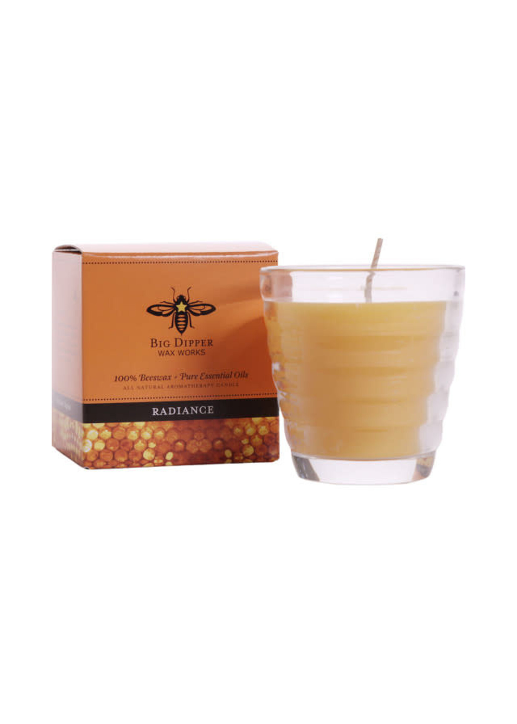 Big Dipper Candle Beehive Glass Radiance 4.2 oz