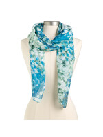 Artlifting Scarf White Flowers