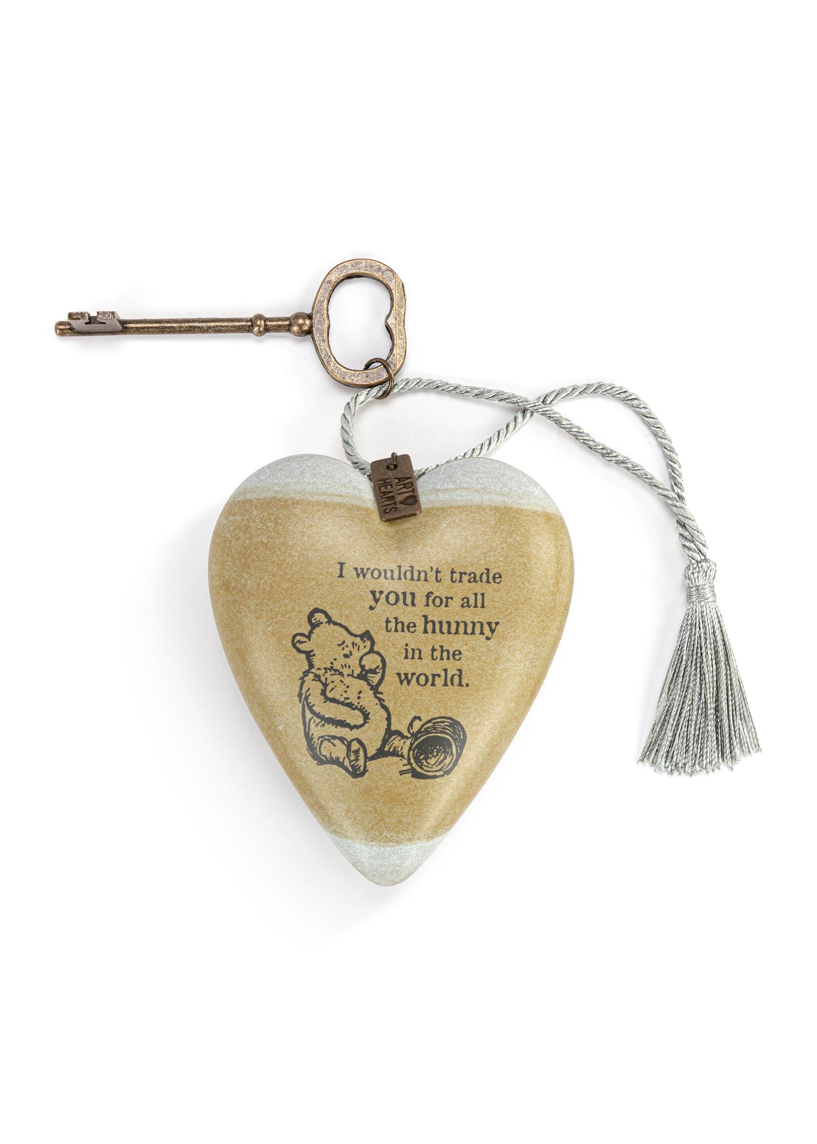 Art Hearts with key Hunny