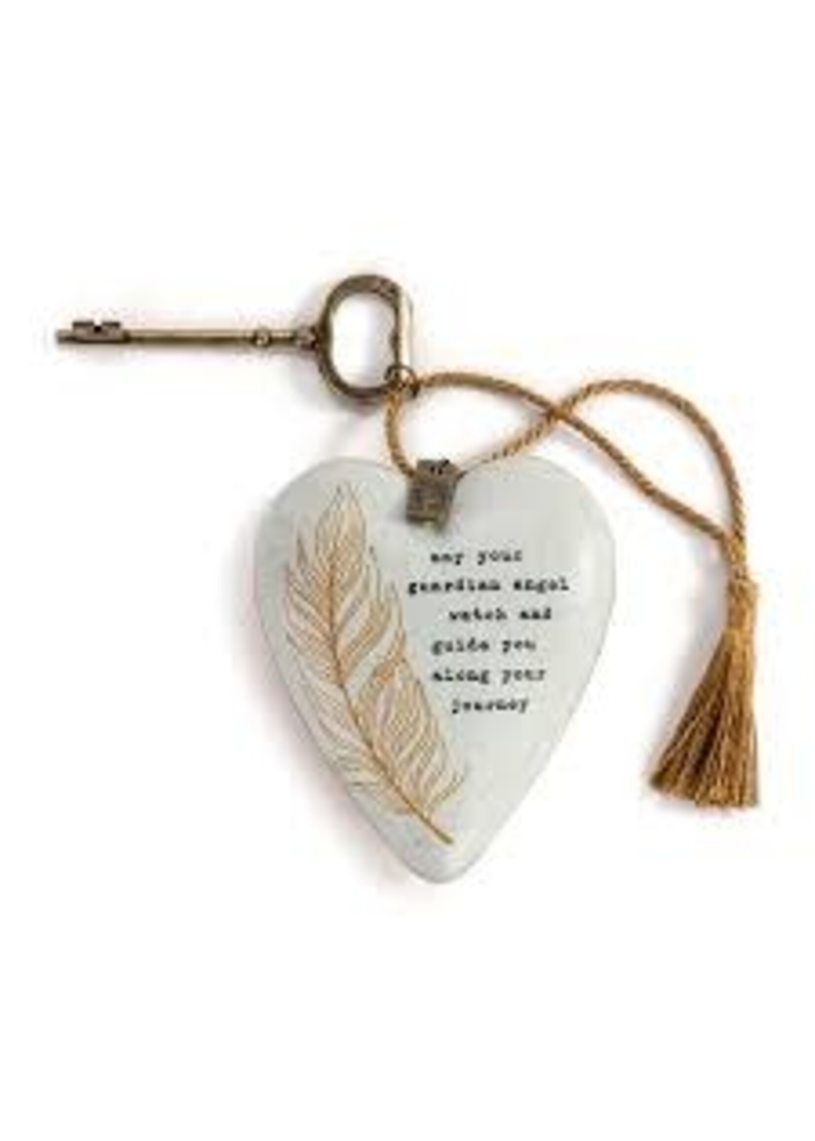 Art Hearts with key Guardian Angel
