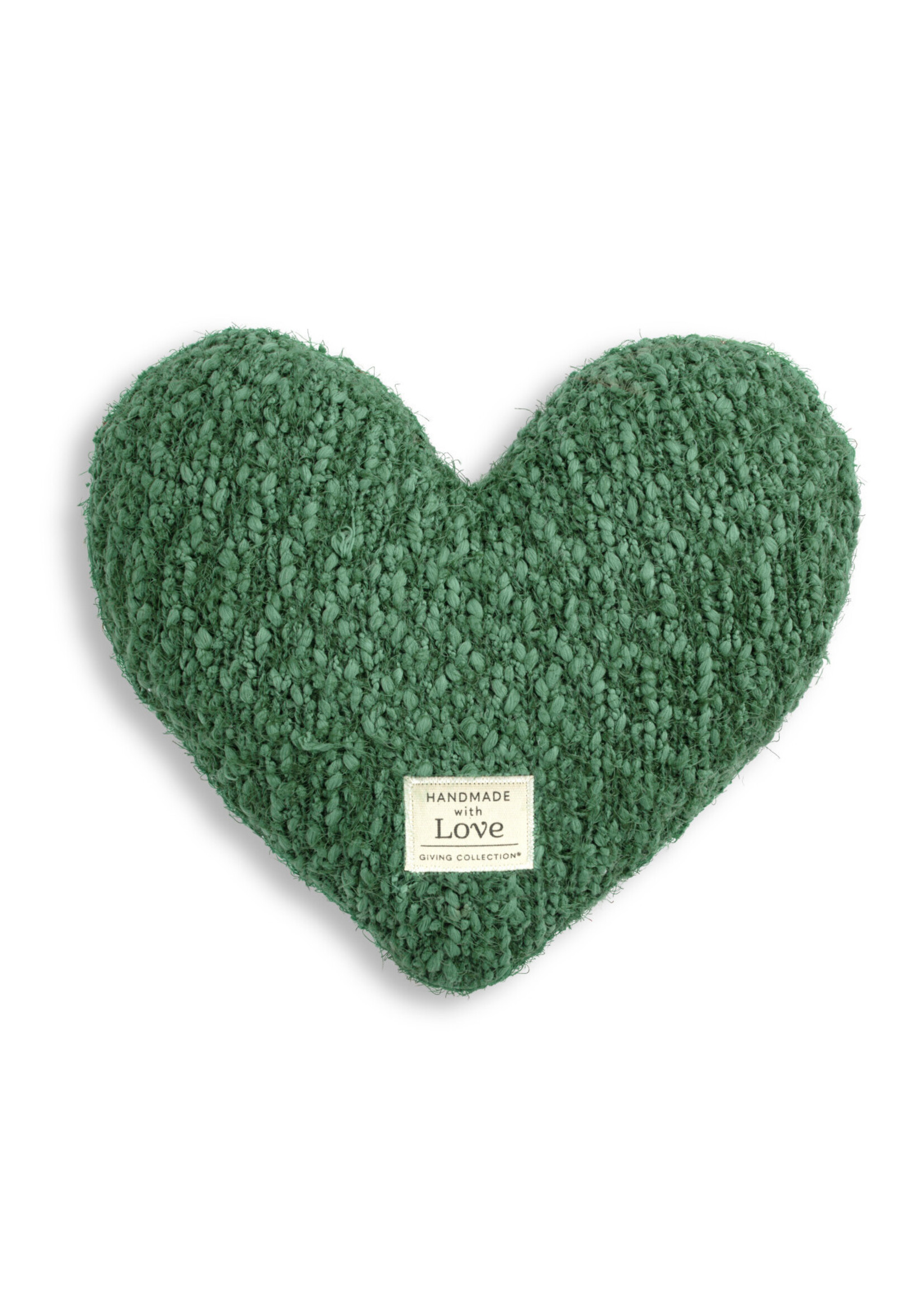 Pillow Giving Heart Green