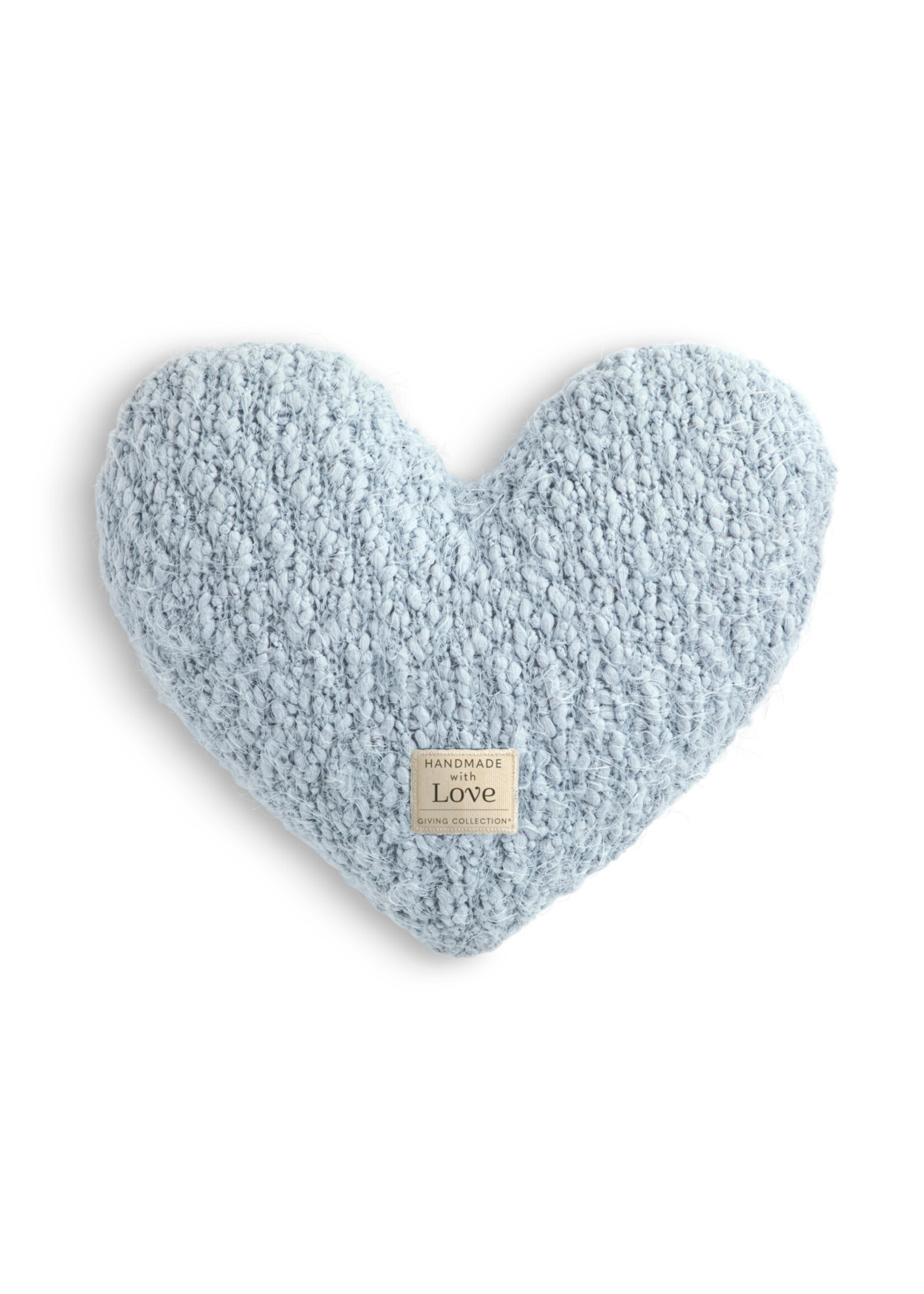 Pillow Giving Heart Soft Blue