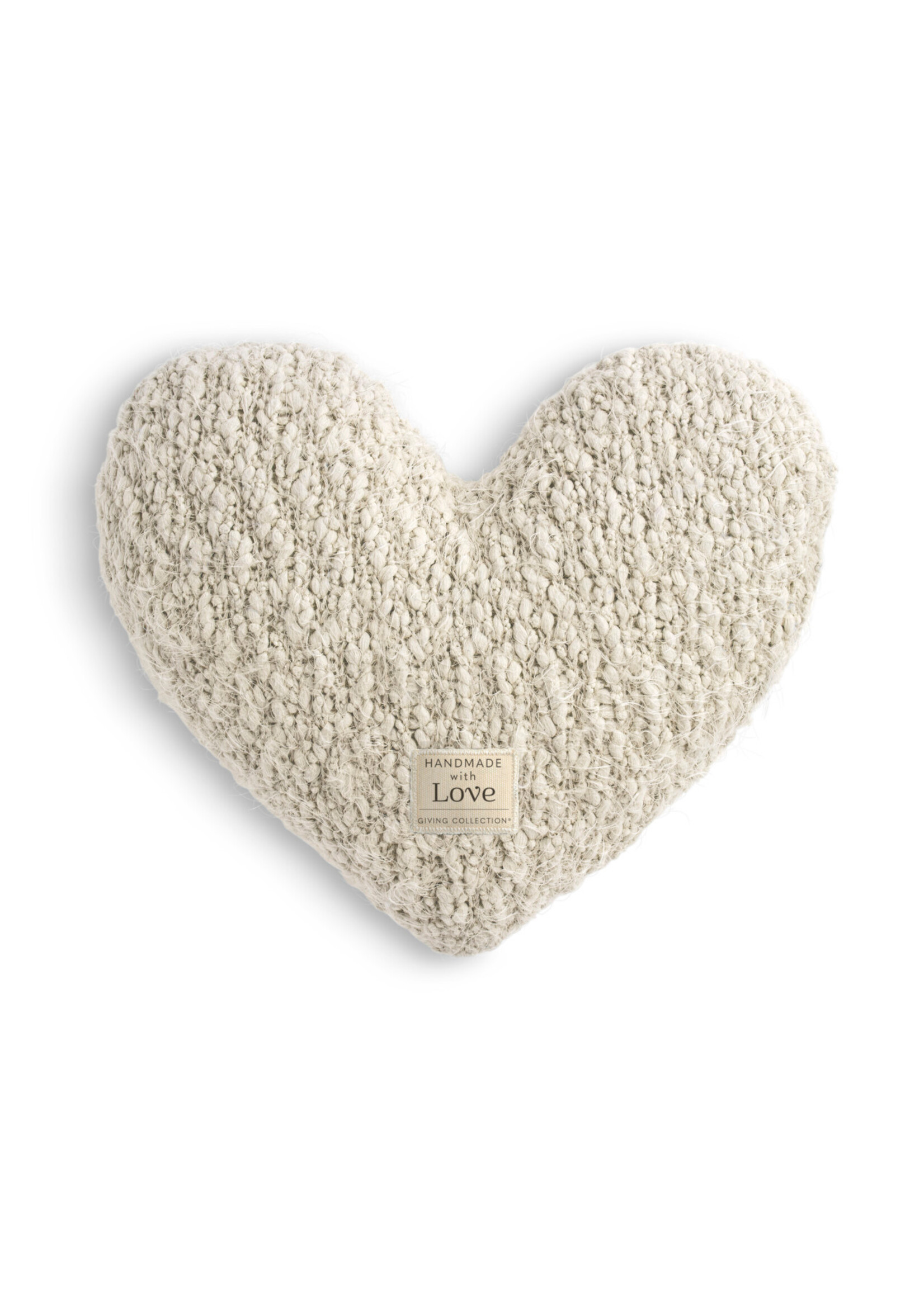 Pillow Giving Heart Cream