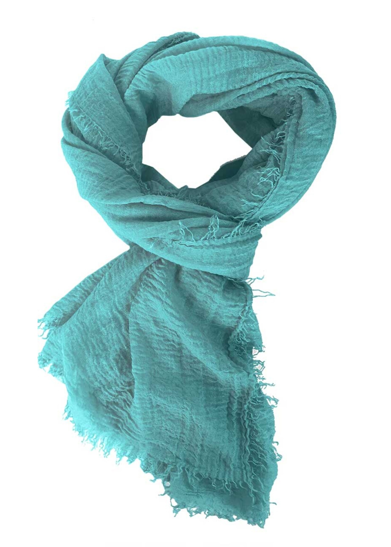 Rubyzaar Boho Scarf Aquamarine