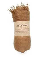 Rubyzaar Boho Scarf Camel