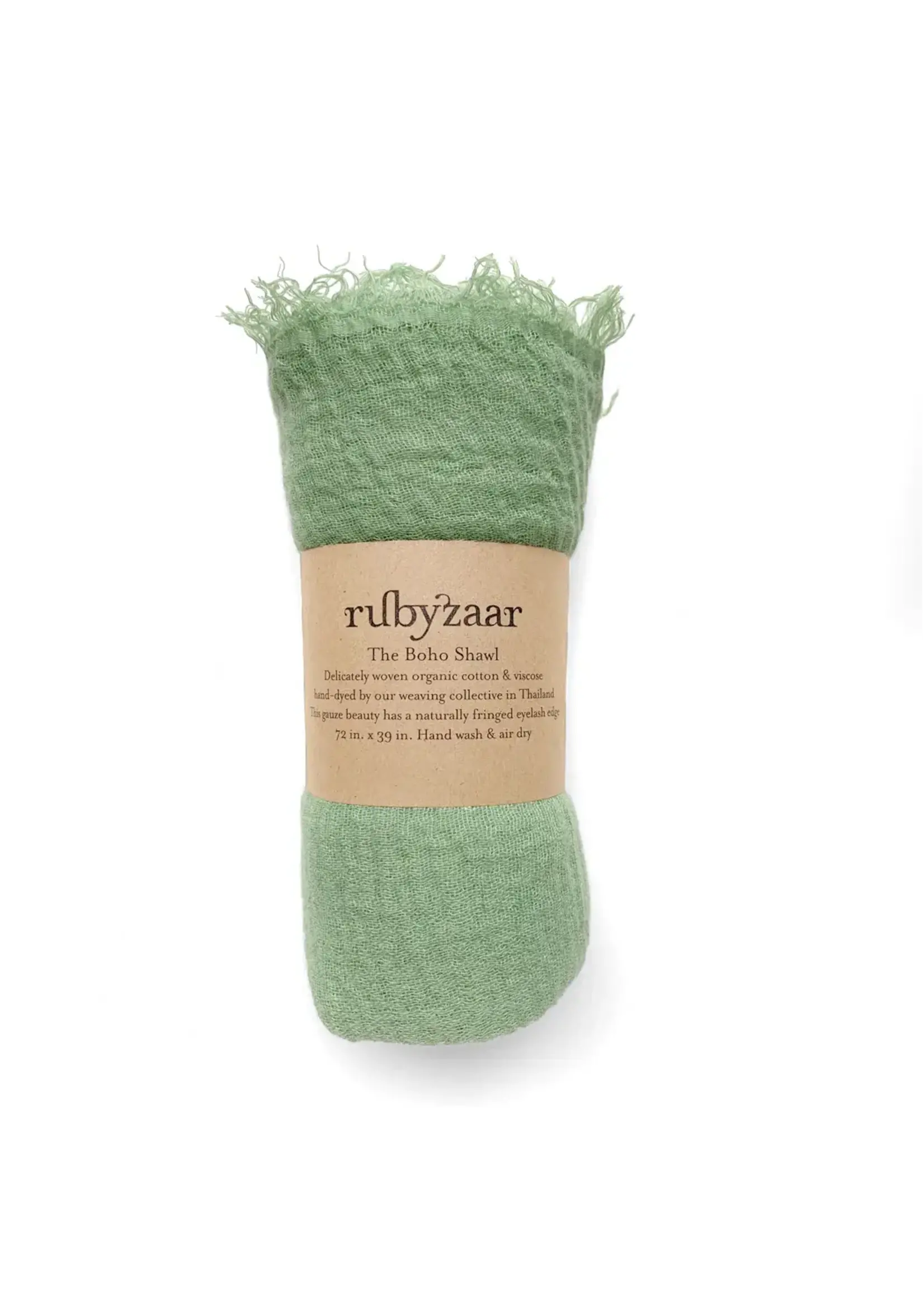 Rubyzaar Boho Scarf Pea
