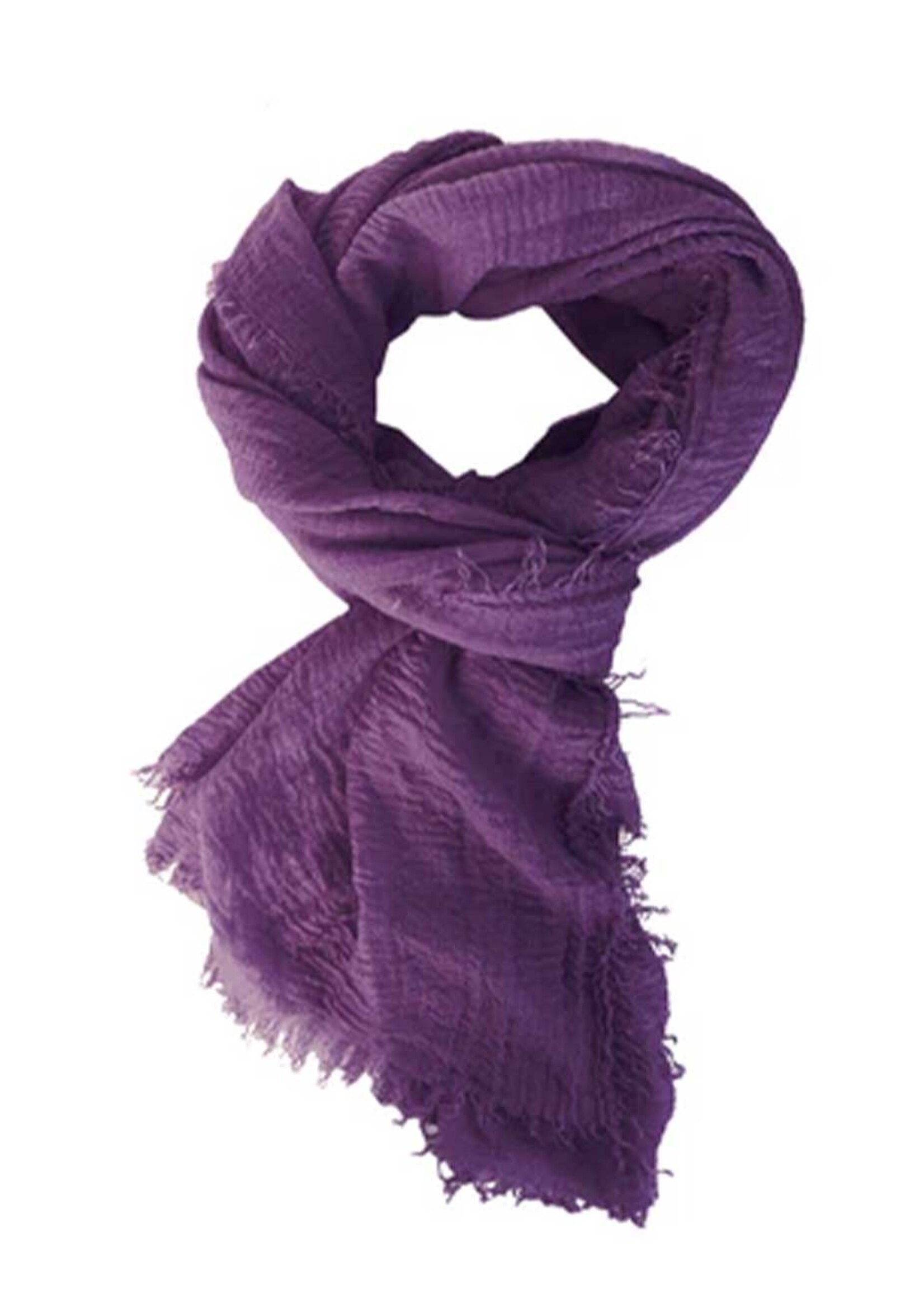 Rubyzaar Boho Scarf Plum
