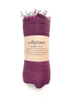 Rubyzaar Boho Scarf Bordeaux